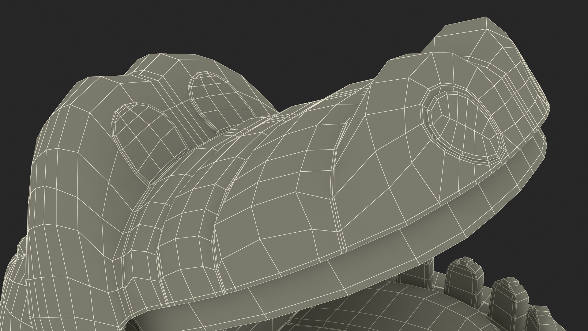 Crocodile Dentist Toy for 3D Print 3D model