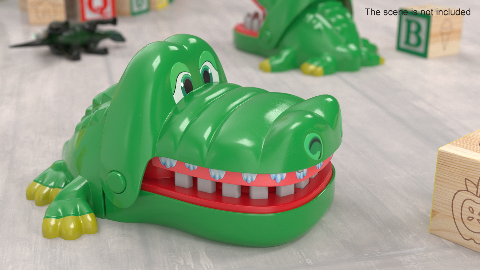 Crocodile Dentist Toy for 3D Print 3D model