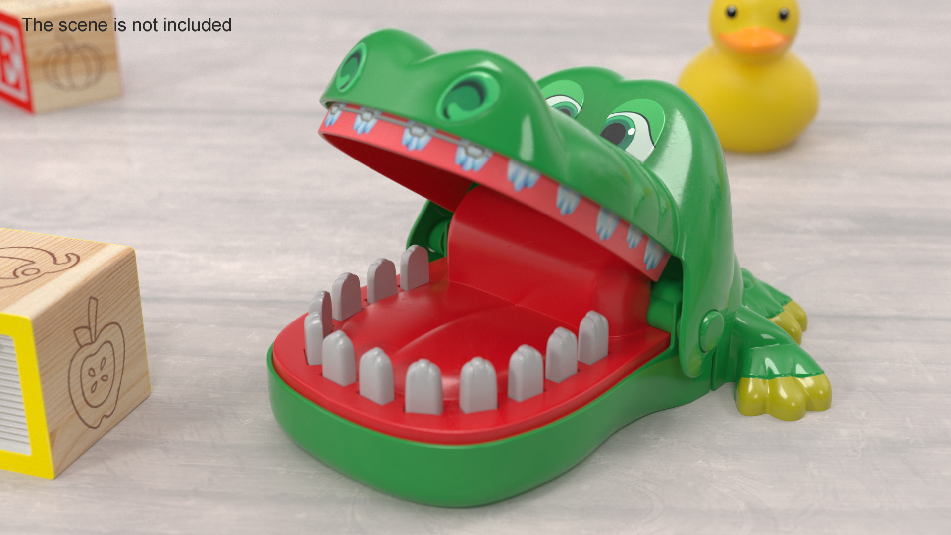 Crocodile Dentist Toy for 3D Print 3D model