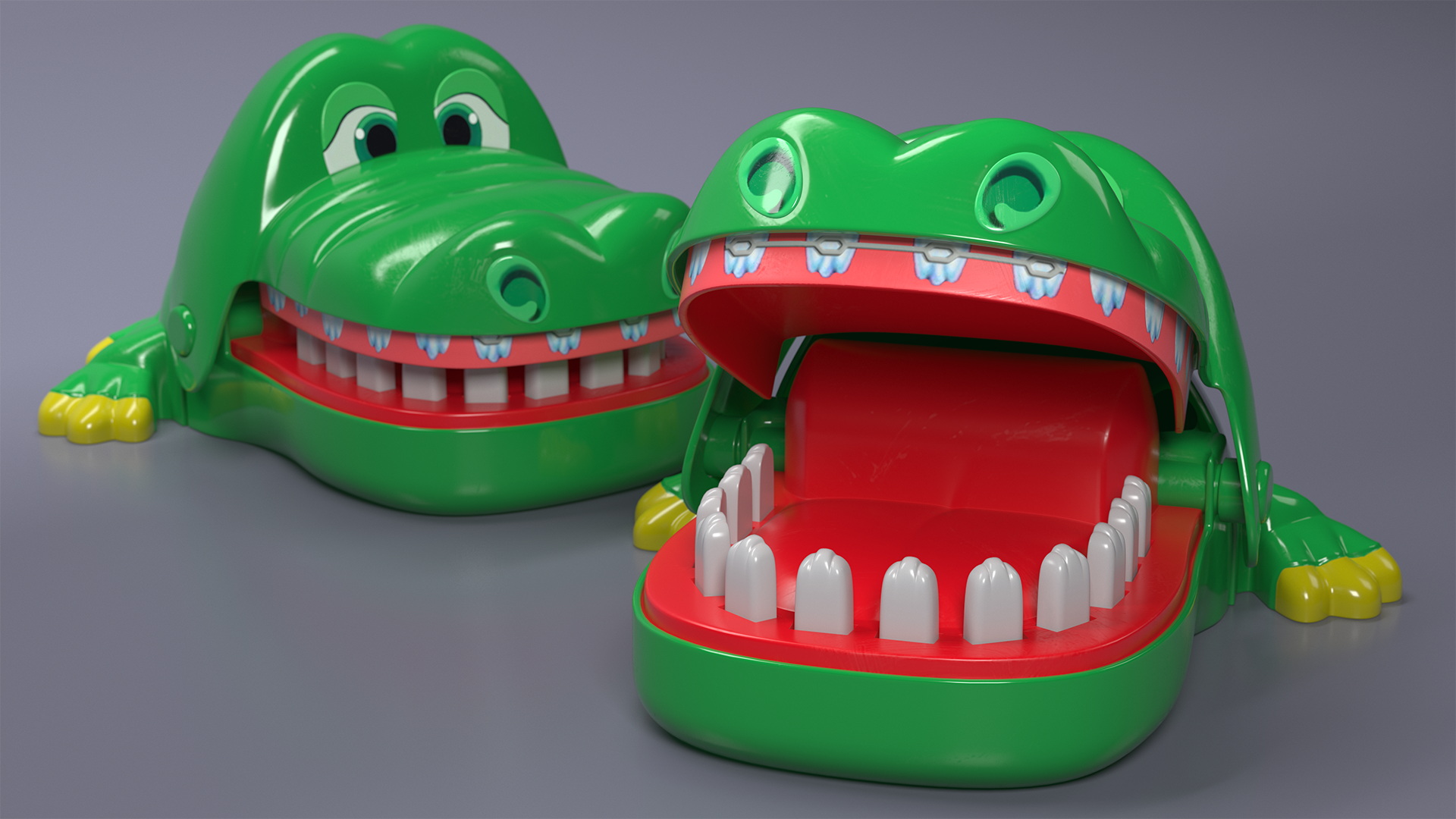Crocodile Dentist Toy for 3D Print 3D model