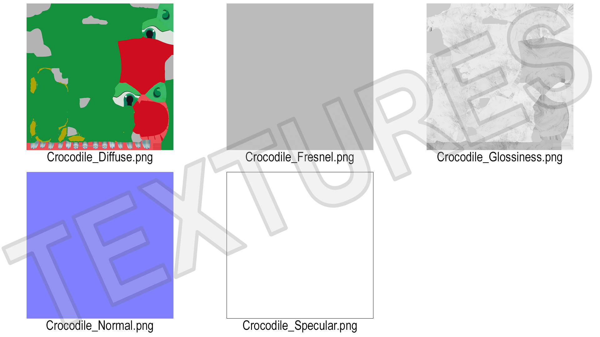 Crocodile Dentist Toy for 3D Print 3D model