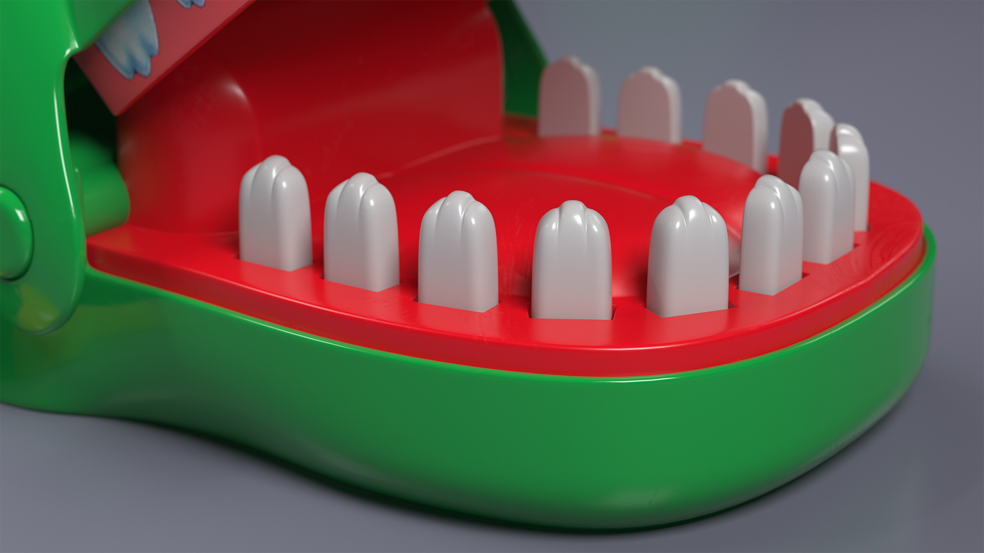 Crocodile Dentist Toy for 3D Print 3D model
