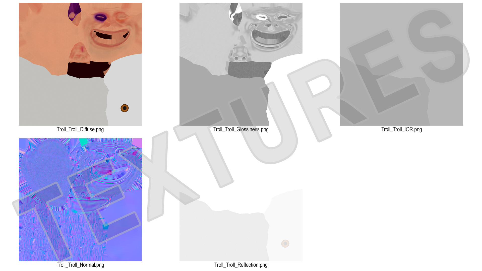 3D Trollface Beaten
