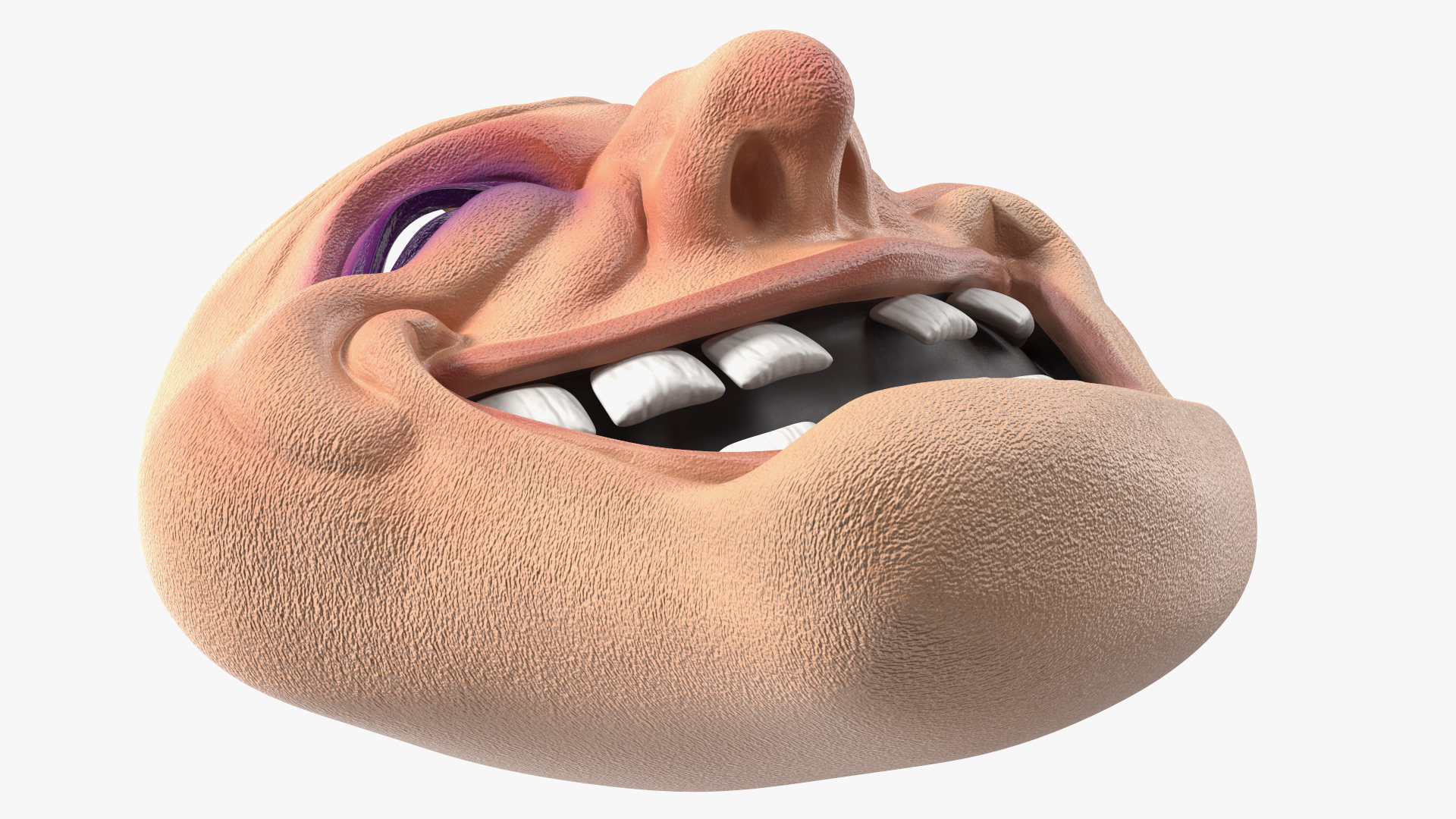 3D Trollface Beaten