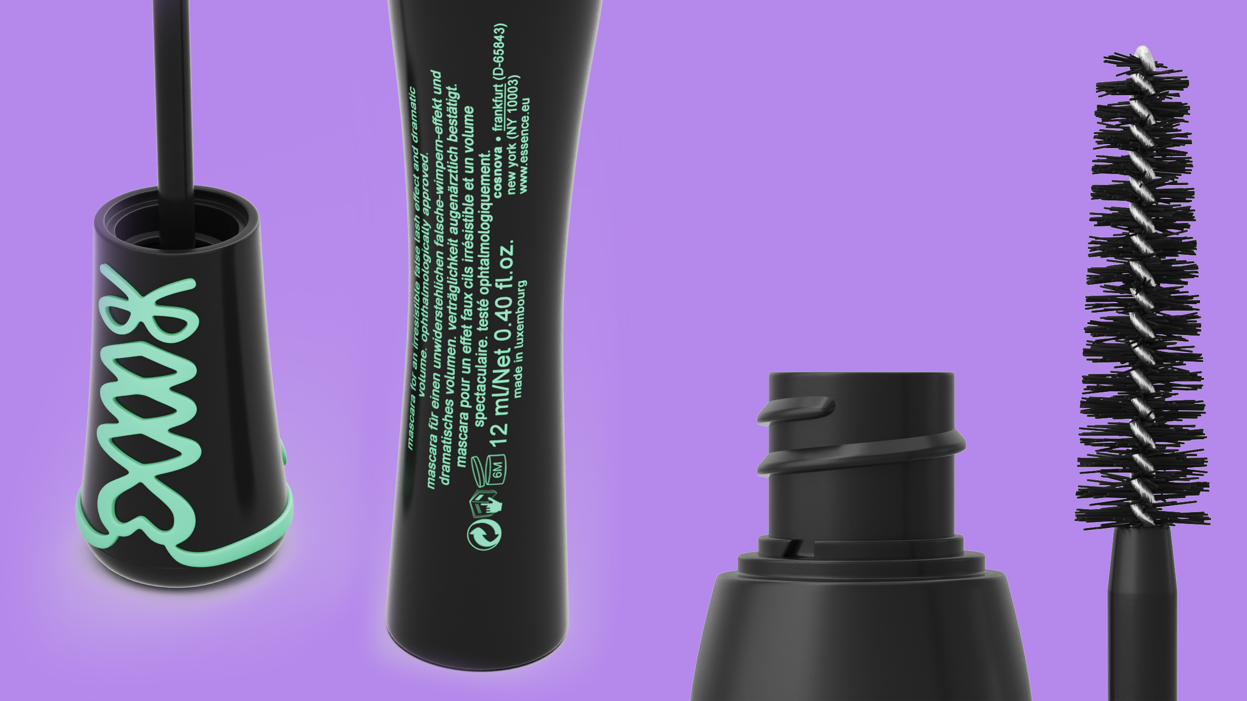 Essence Mascara Lash Princess 3D model