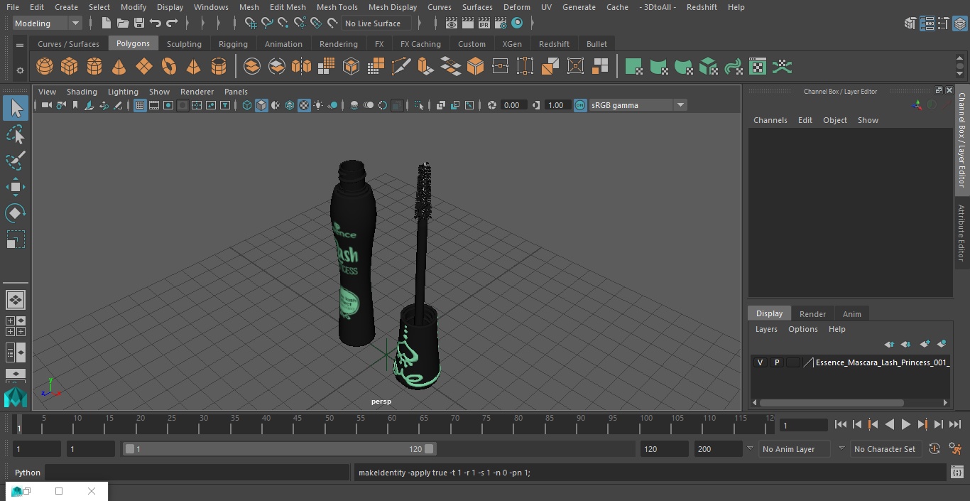 Essence Mascara Lash Princess 3D model