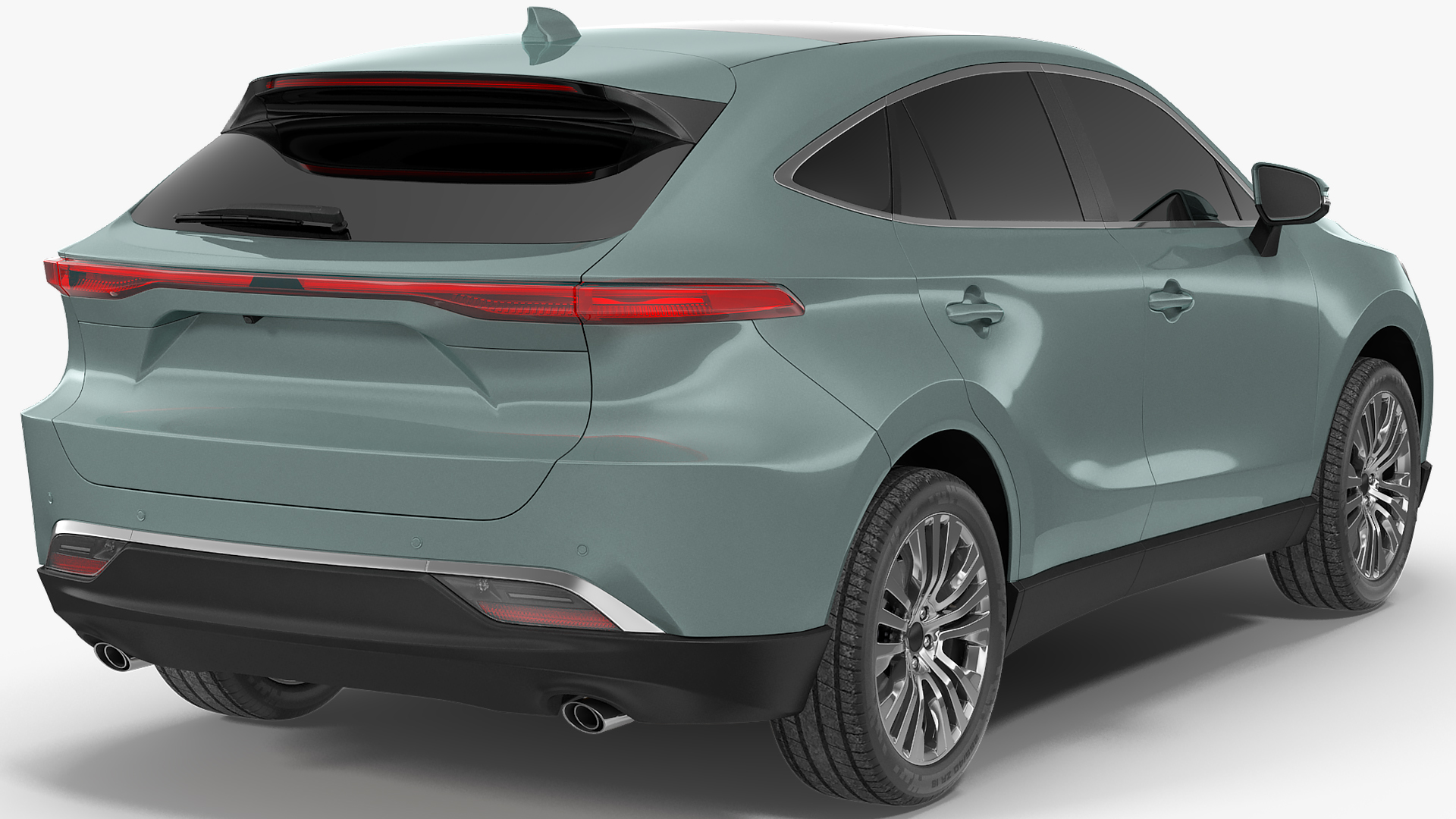 3D Hybrid SUV Simple Interior