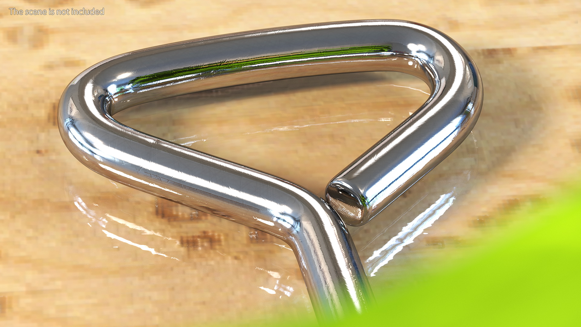 3D model Vintage Sardine Can Opener Key