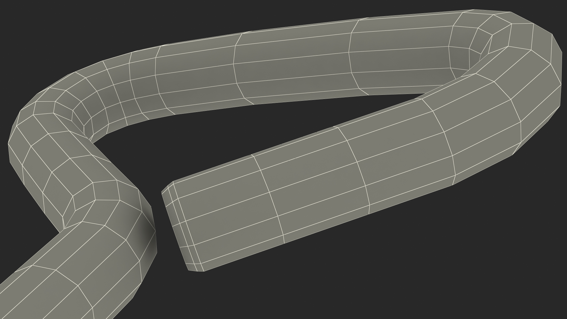 3D model Vintage Sardine Can Opener Key
