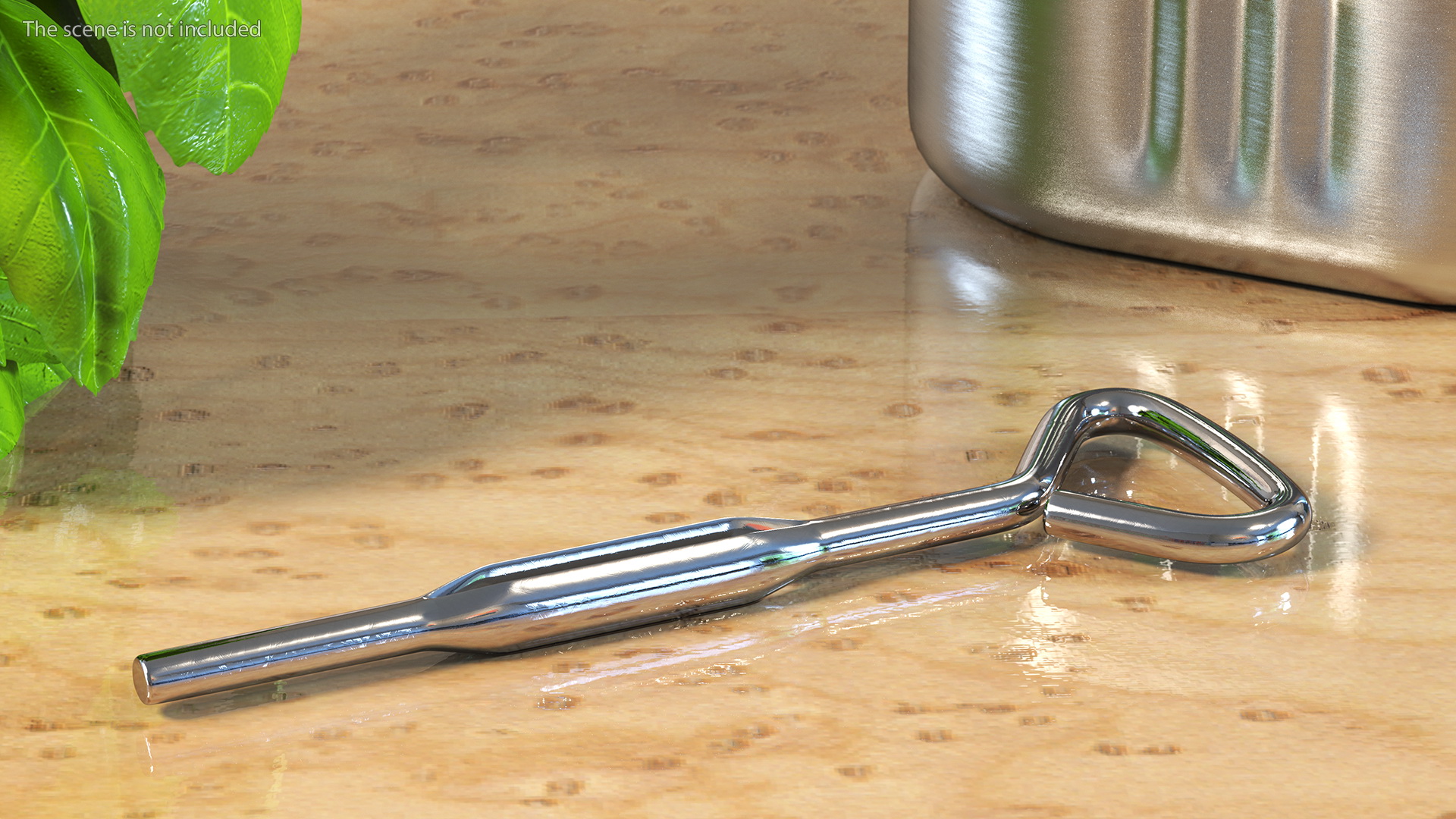 3D model Vintage Sardine Can Opener Key