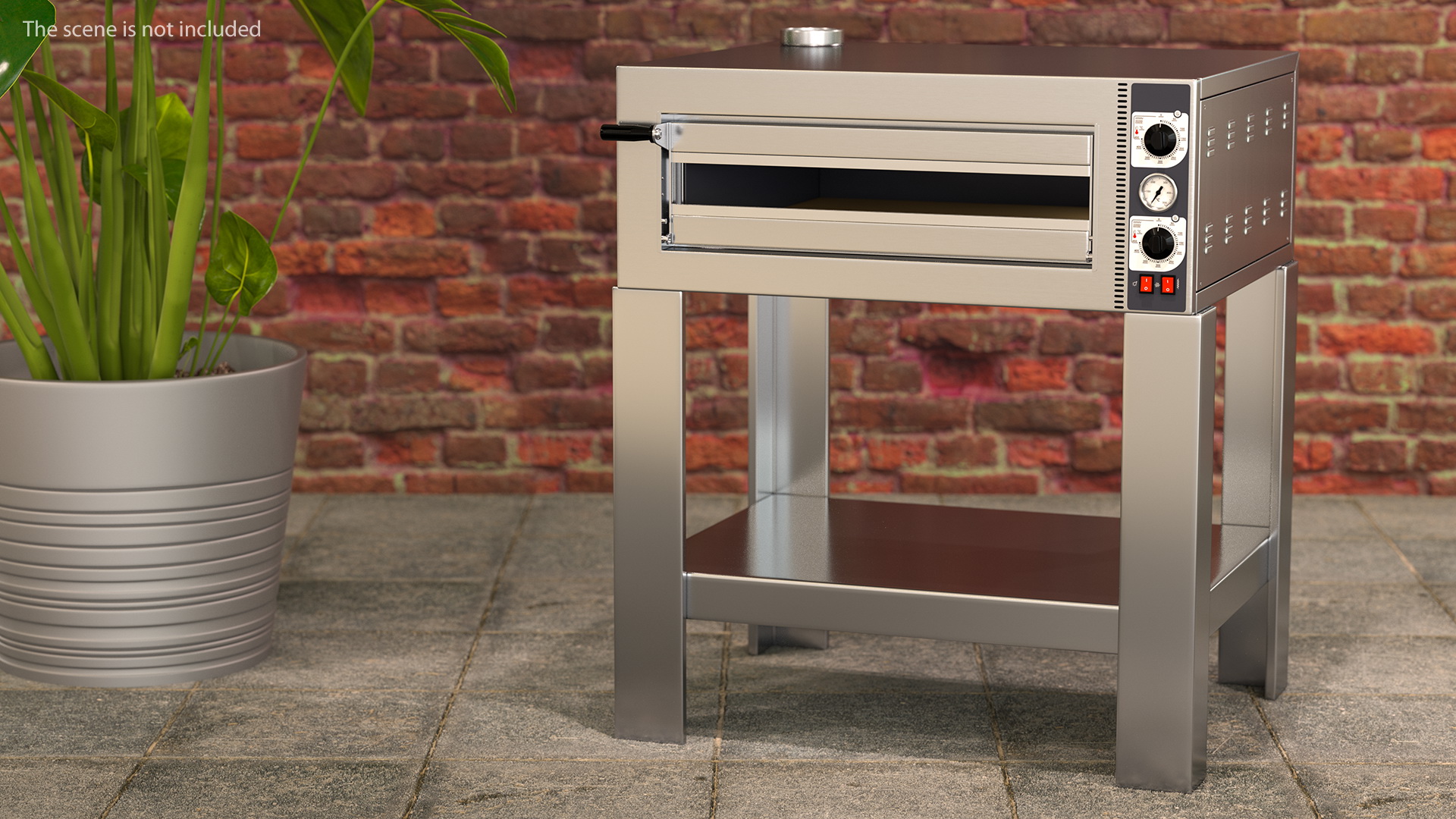 3D Single Deck Electric Pizza Oven