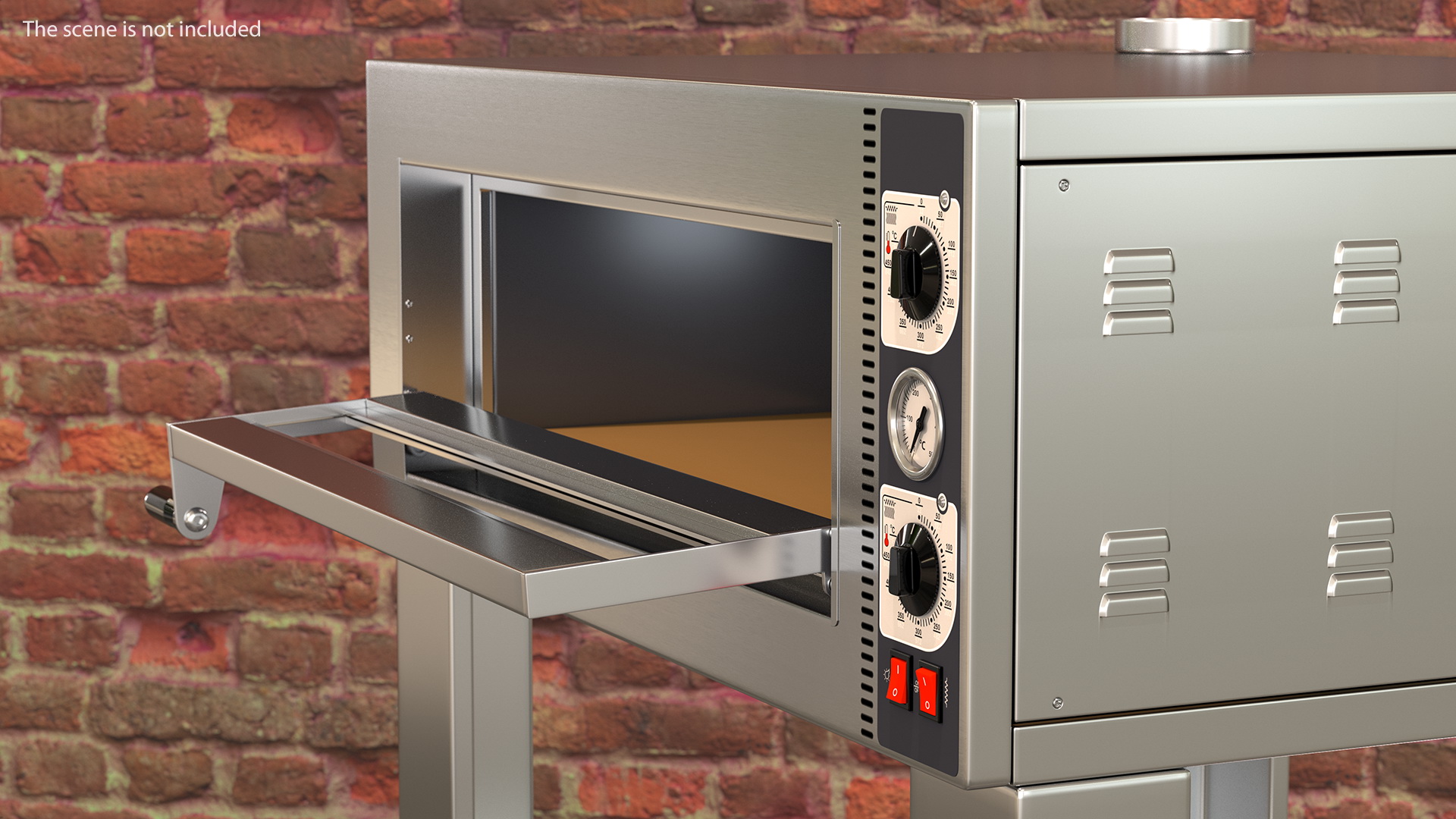3D Single Deck Electric Pizza Oven