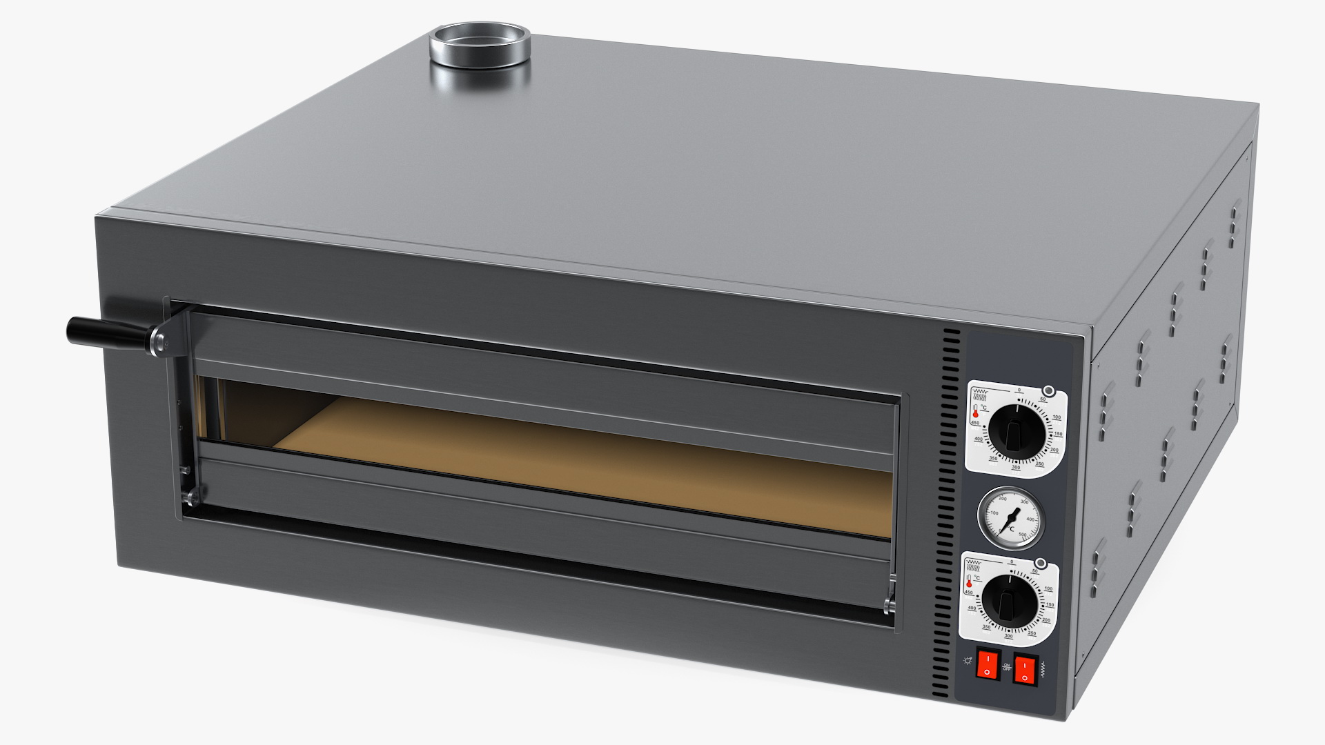 3D Single Deck Electric Pizza Oven