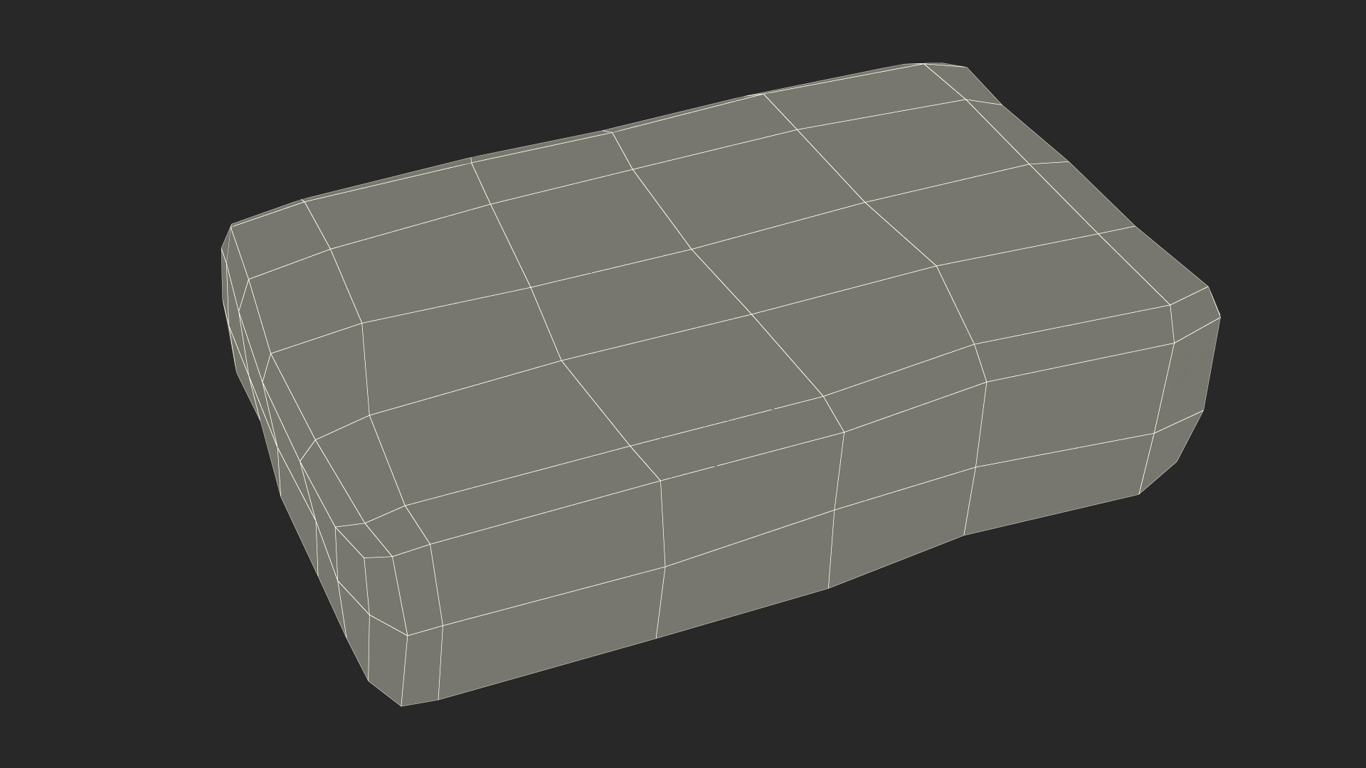 3D Cocaine Package in Case model