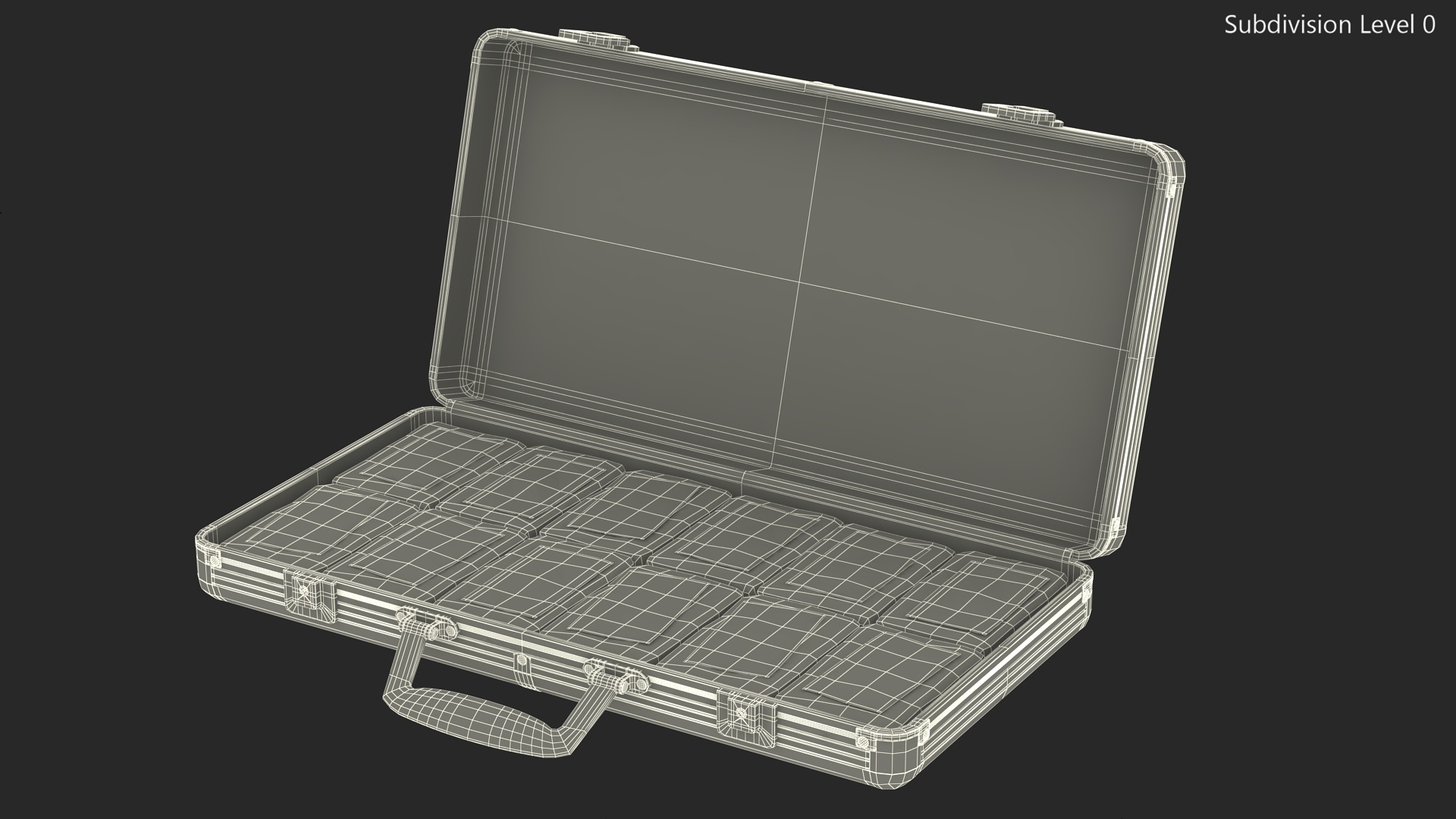 3D Cocaine Package in Case model