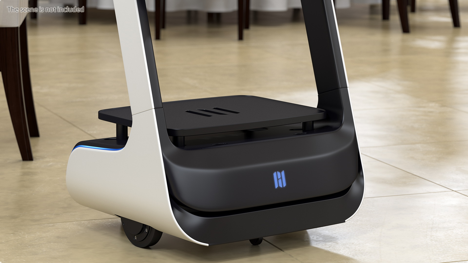 Restaurant Delivery Robot Waiter 3D