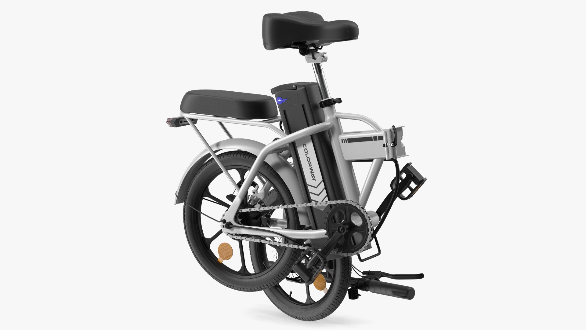 3D model Electric Bike Colorway White Folded