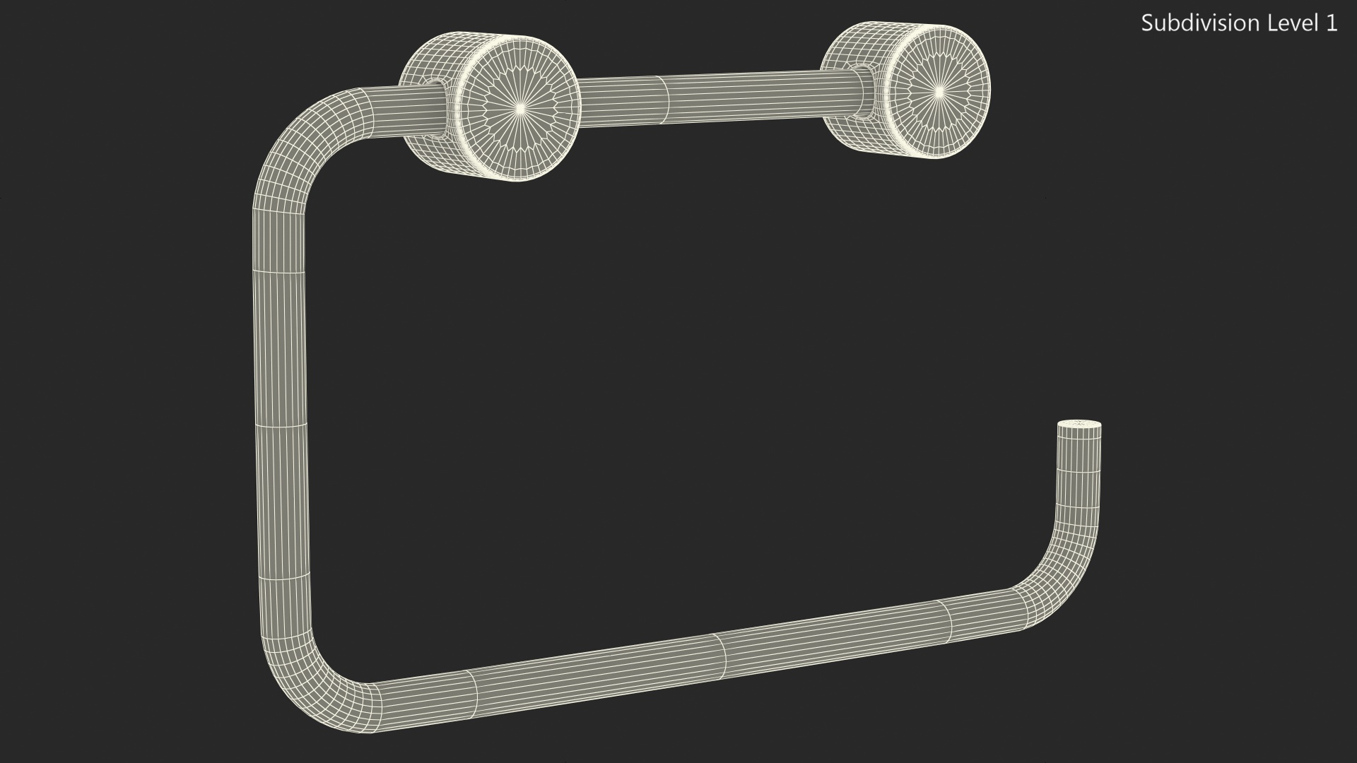 3D Toilet Roll Holder model