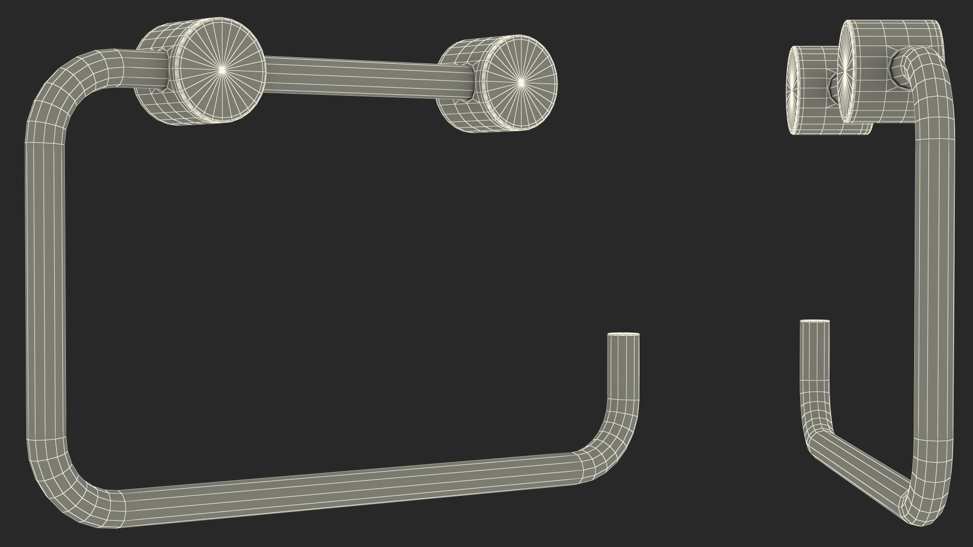 3D Toilet Roll Holder model