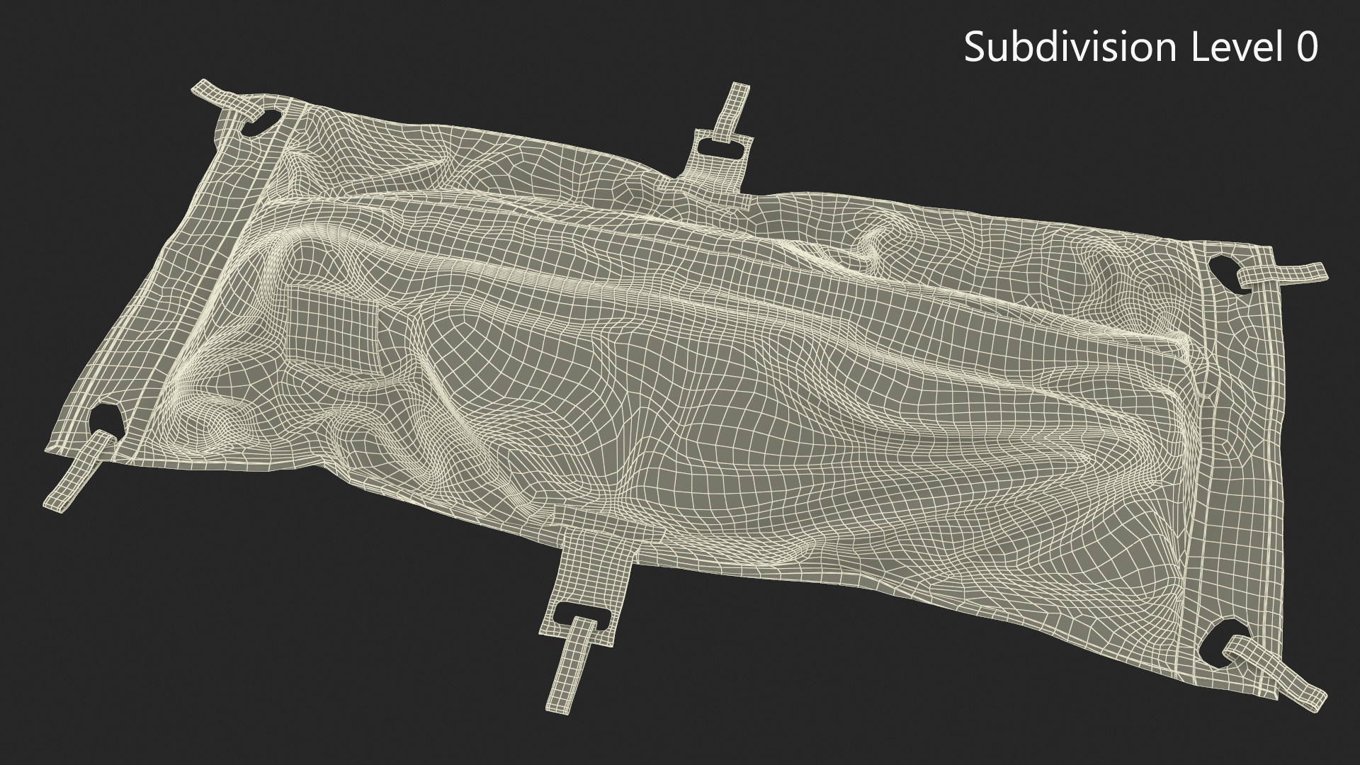 3D Dead Body Bag model