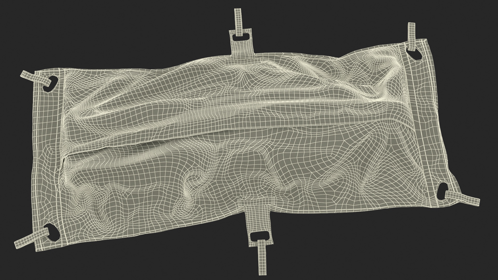 3D Dead Body Bag model