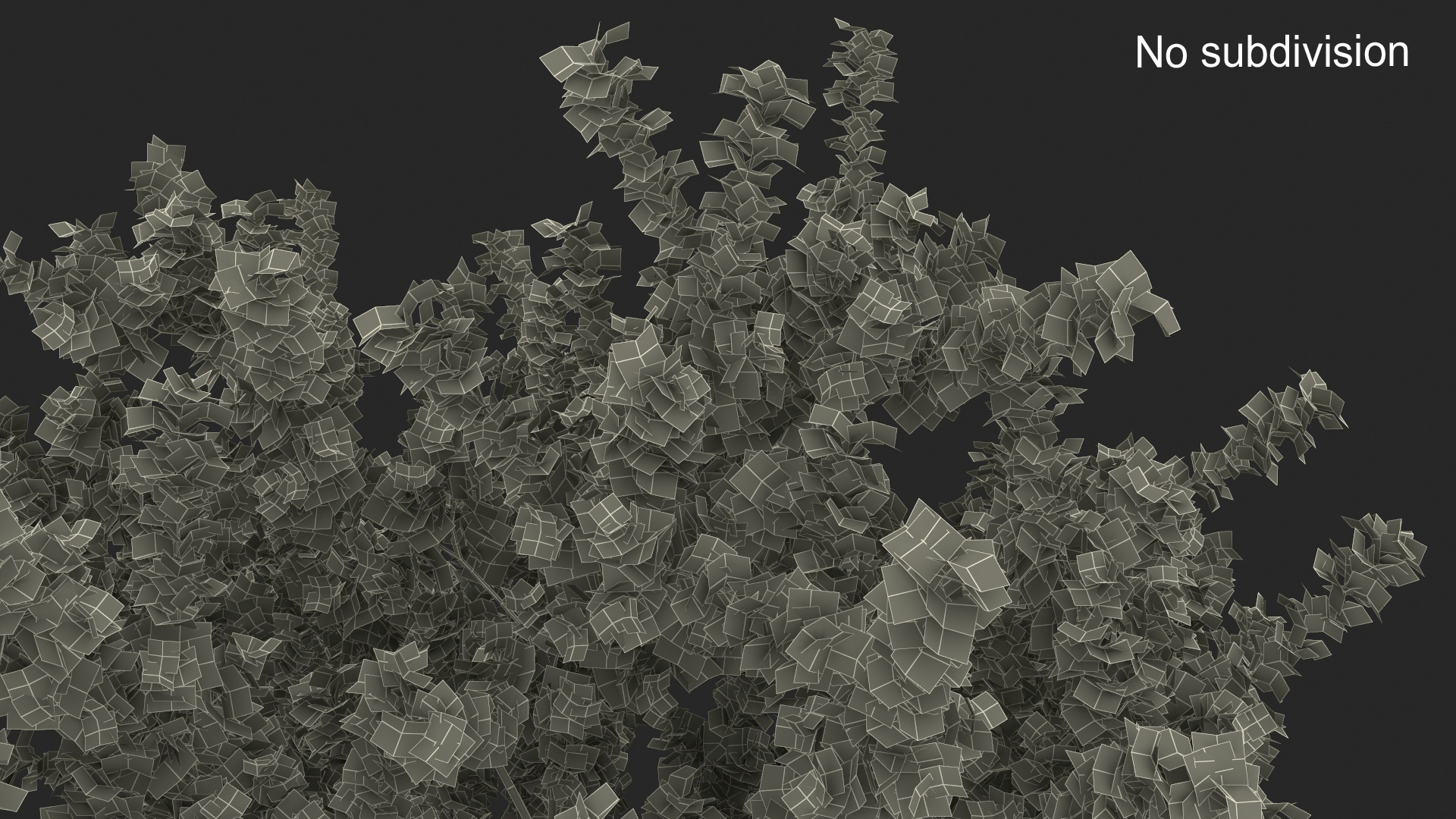 3D Realistic Poplar Tree