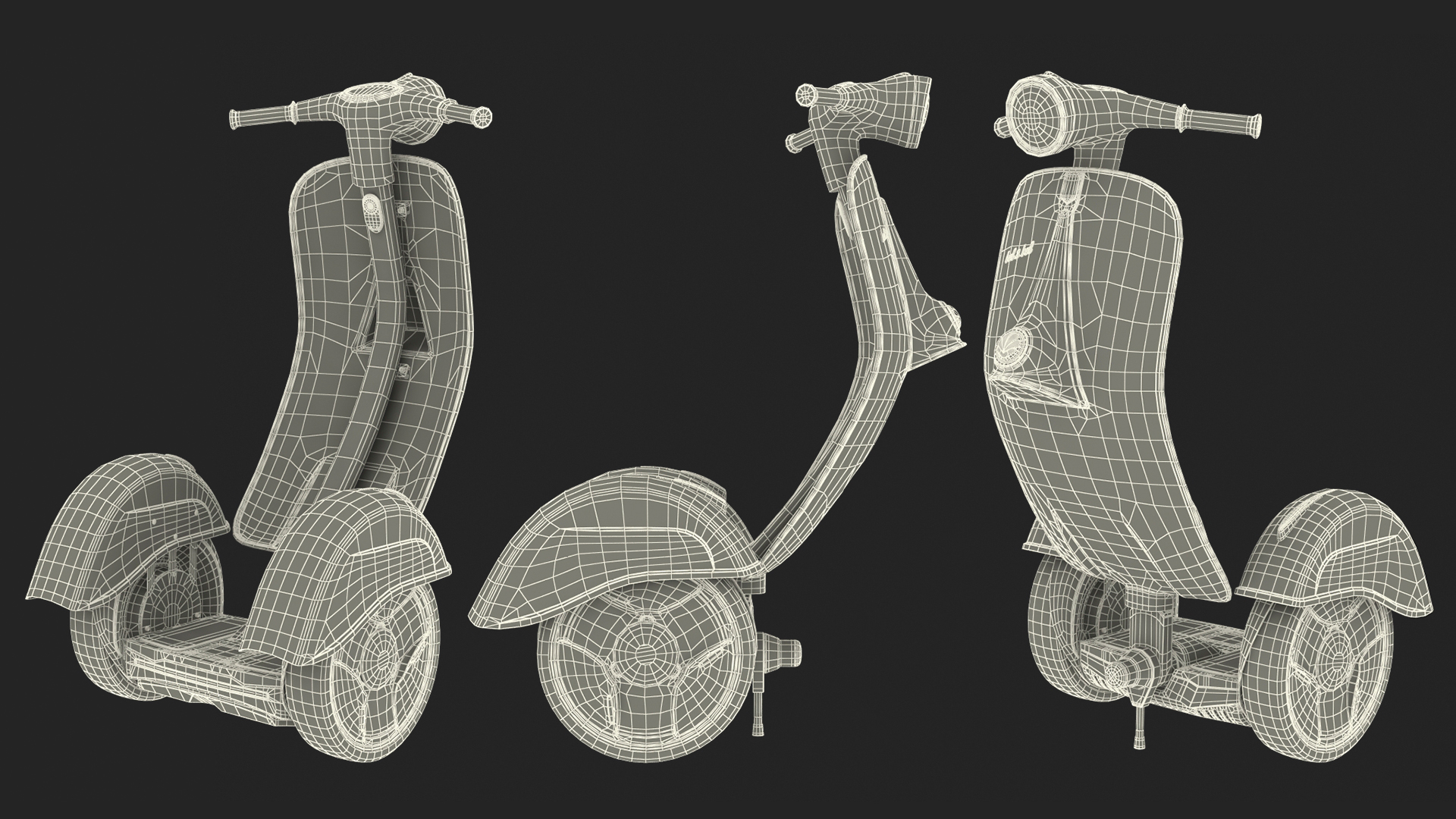 3D model Standup Scooter