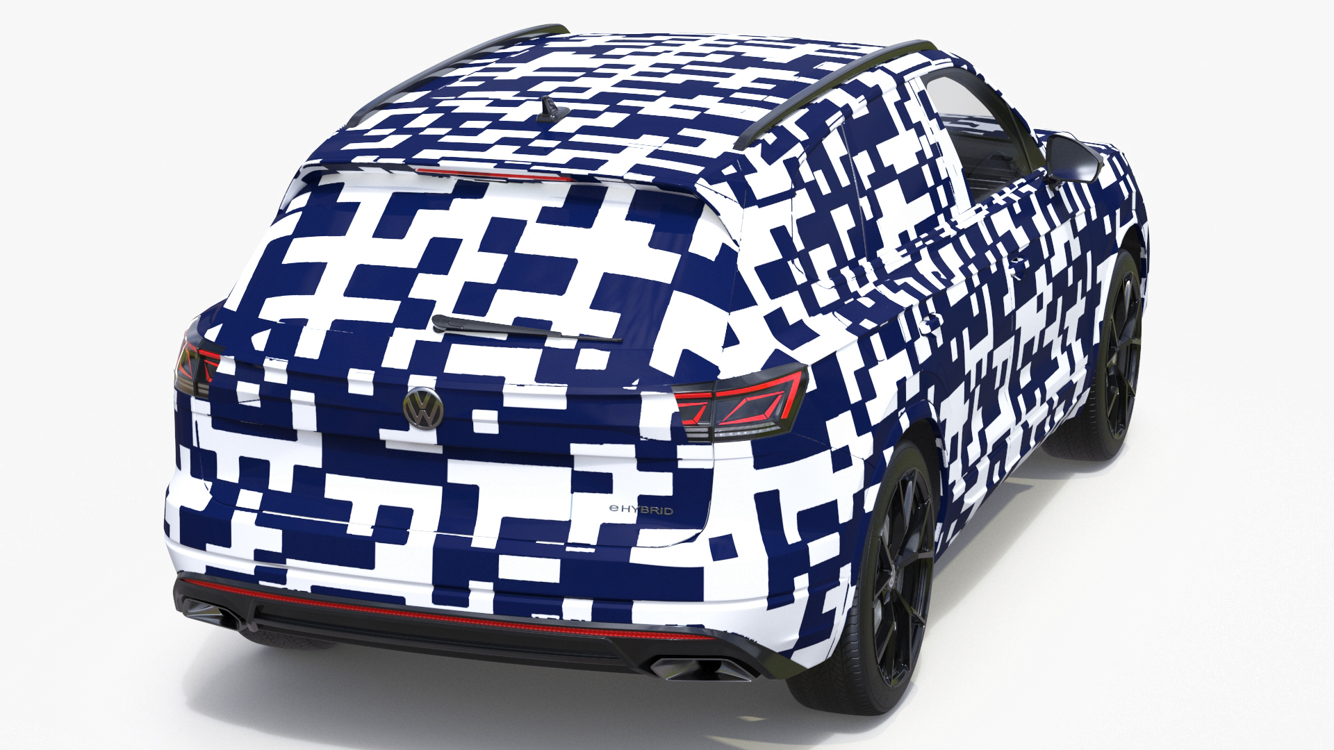 3D Volkswagen Touareg 2024 QR