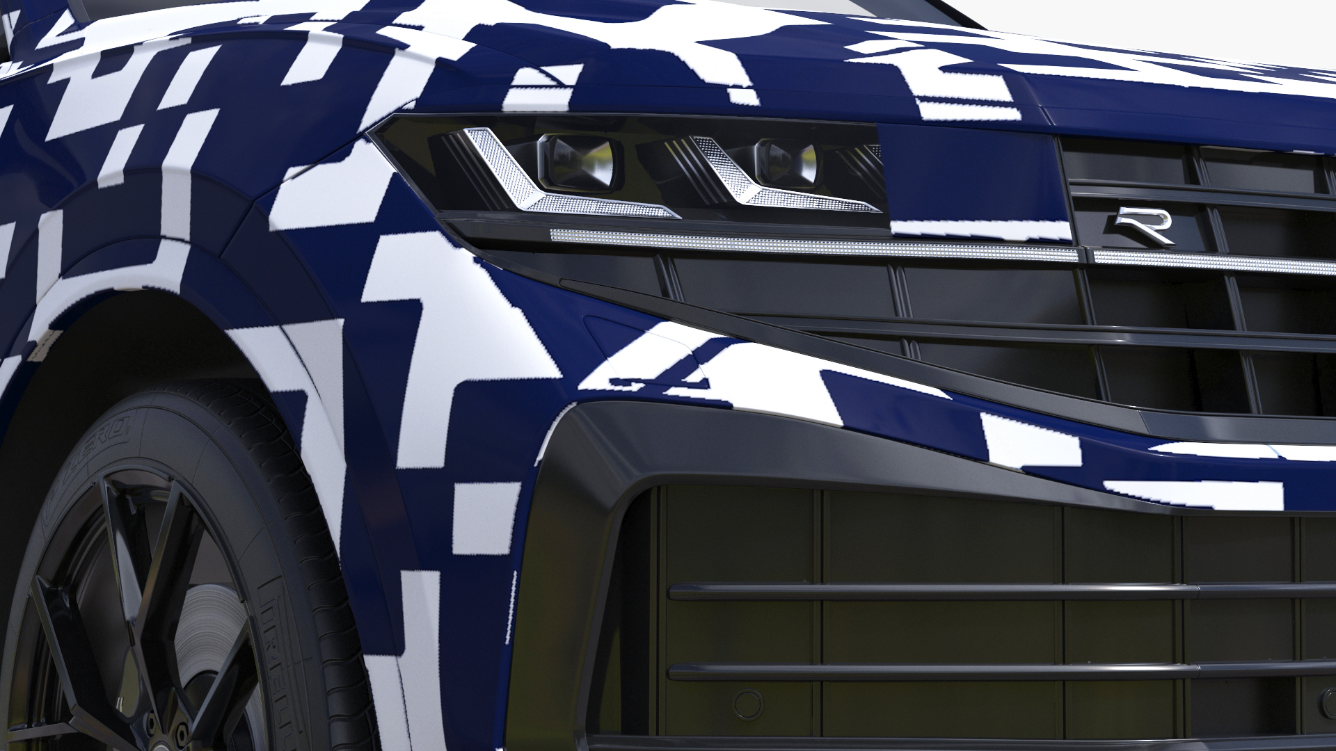 3D Volkswagen Touareg 2024 QR