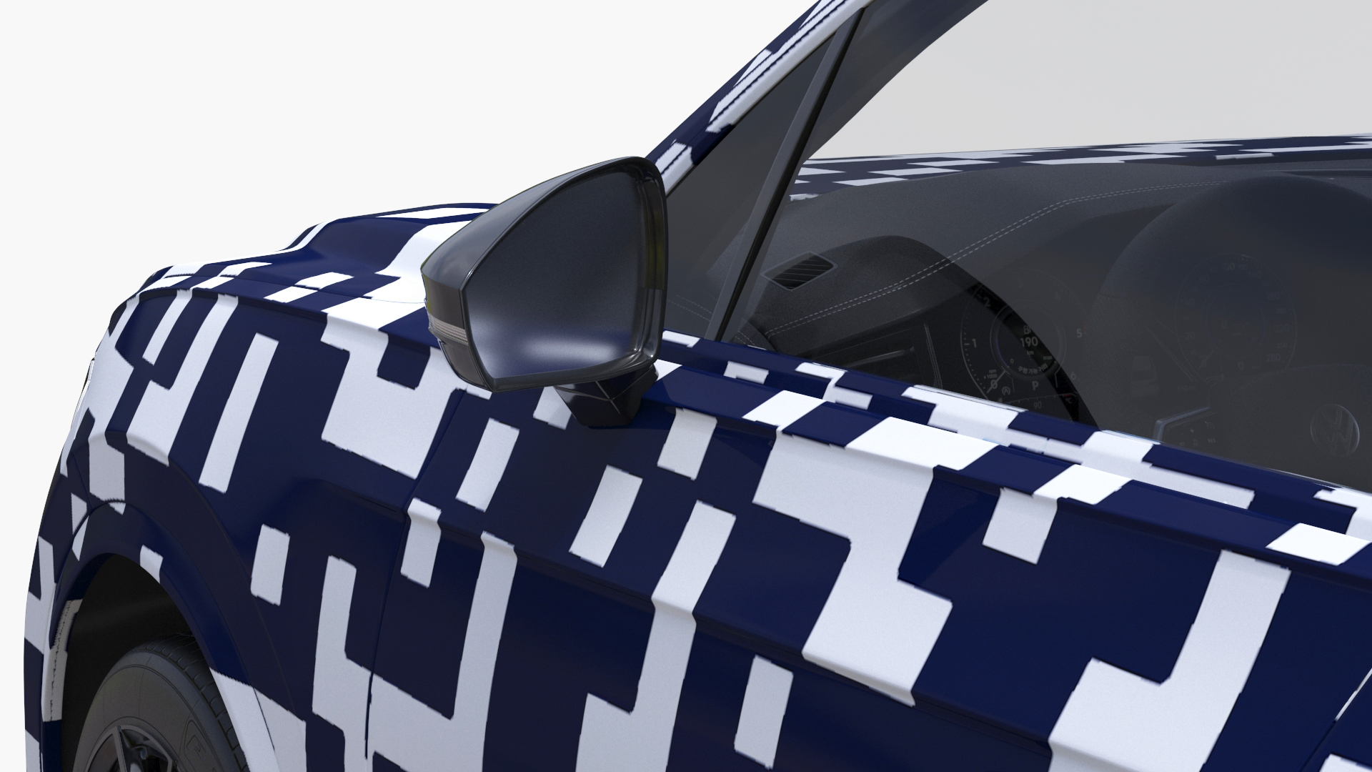 3D Volkswagen Touareg 2024 QR