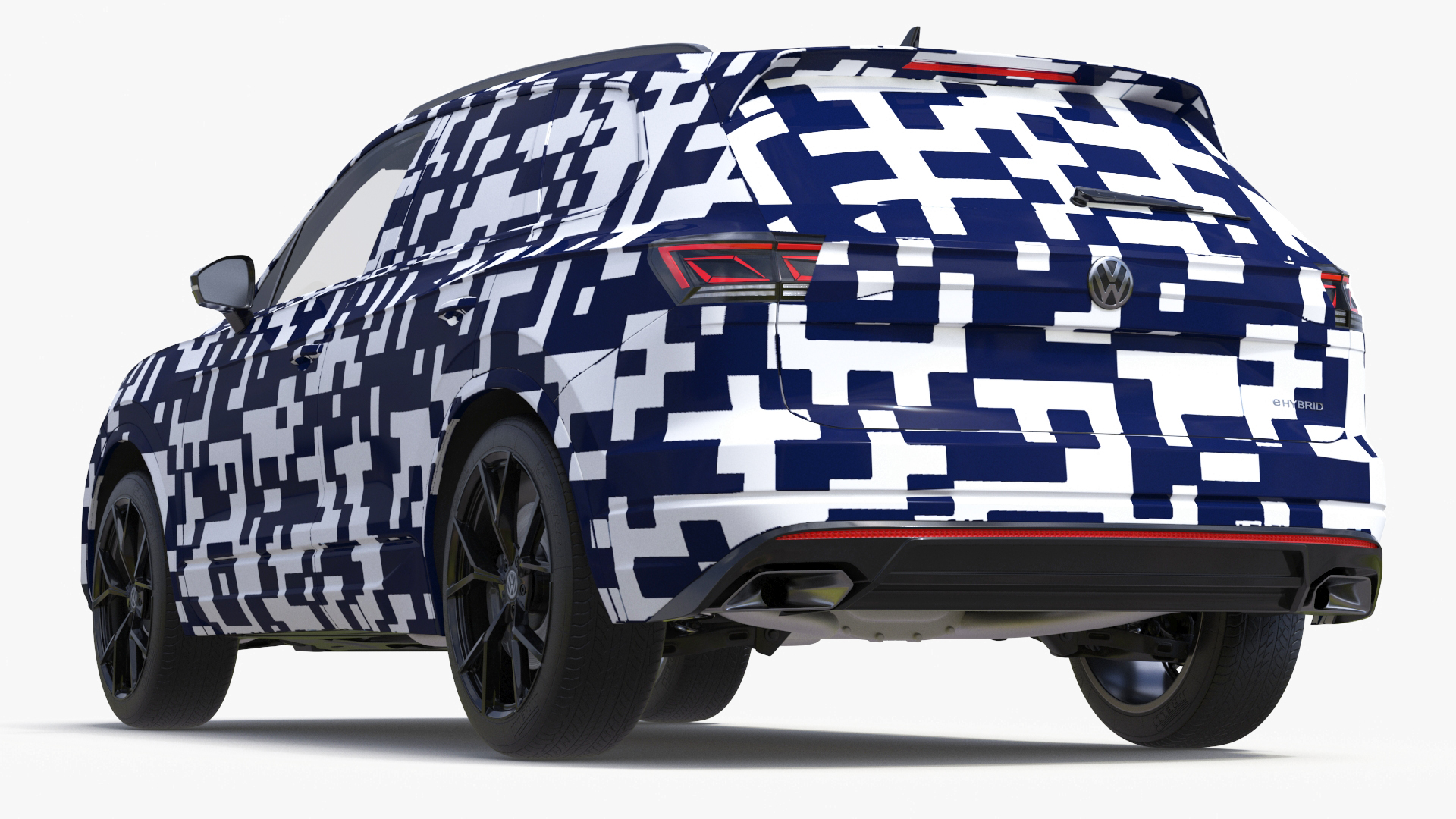 3D Volkswagen Touareg 2024 QR