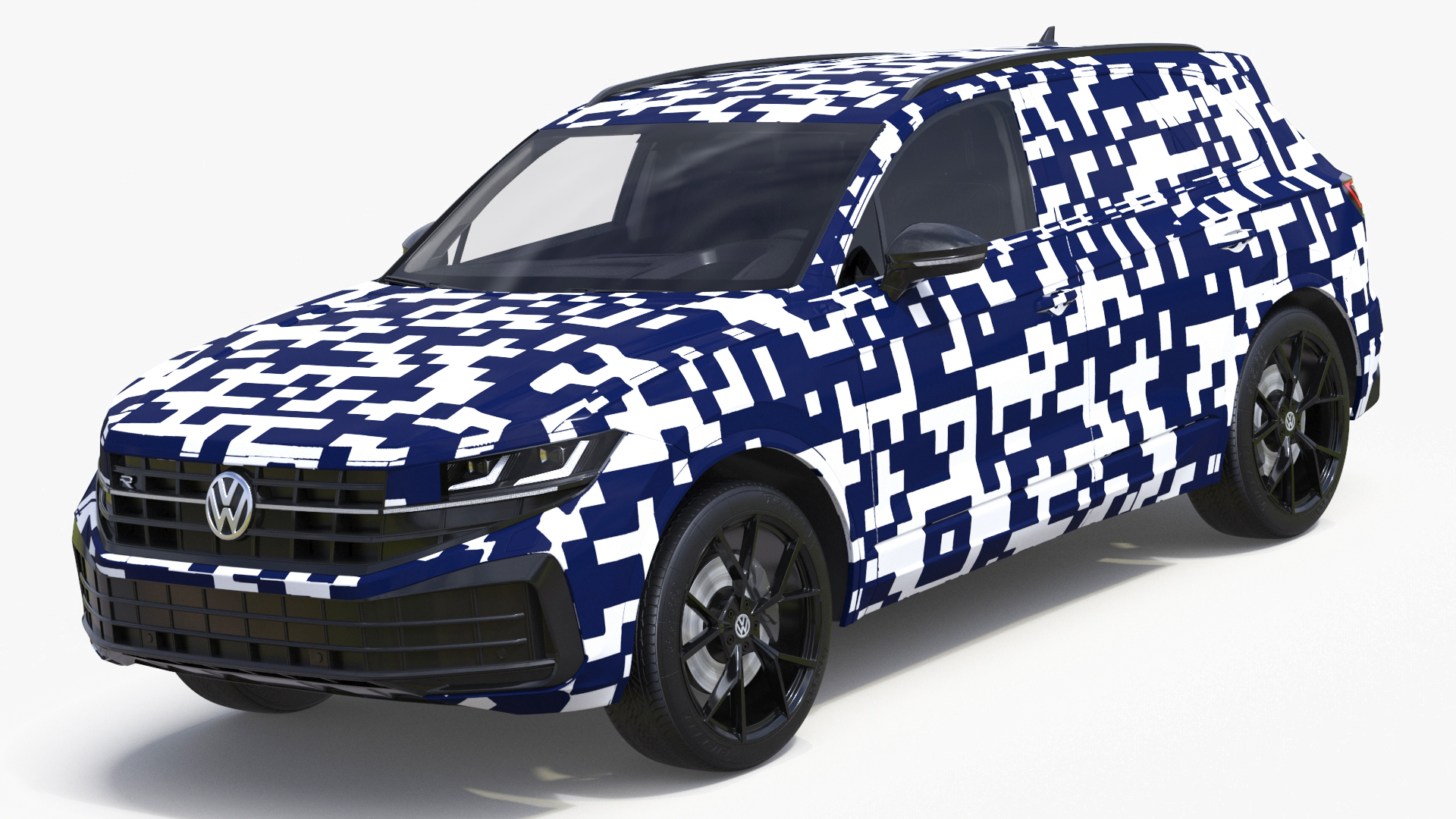3D Volkswagen Touareg 2024 QR