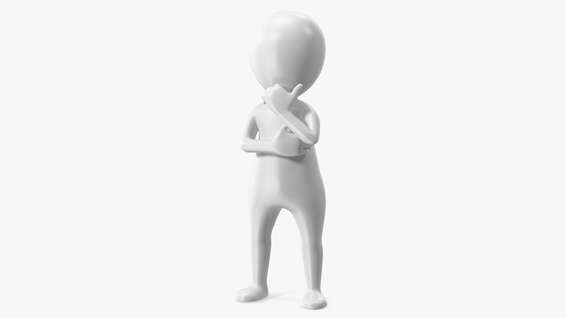 Thinking Stickman 3D