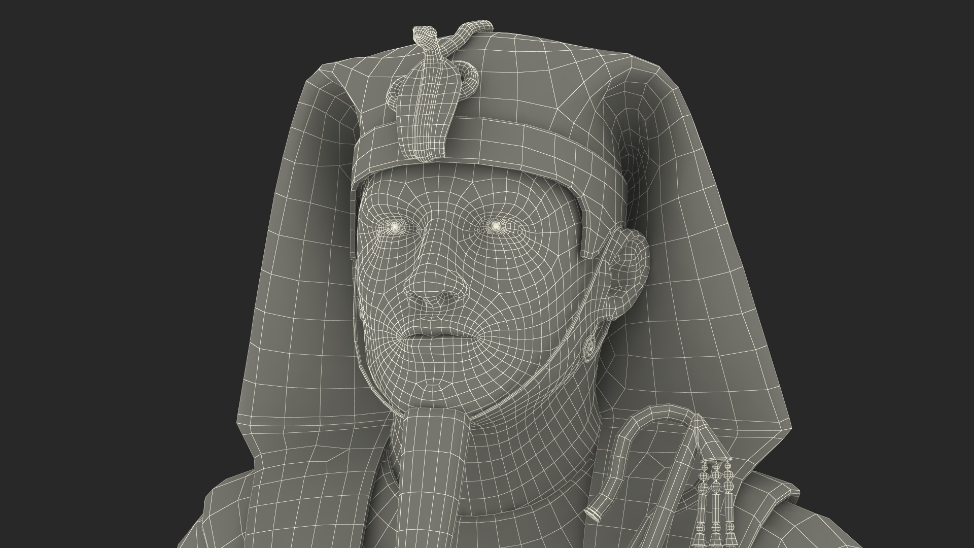 Egypt Pharaoh Standing 3D