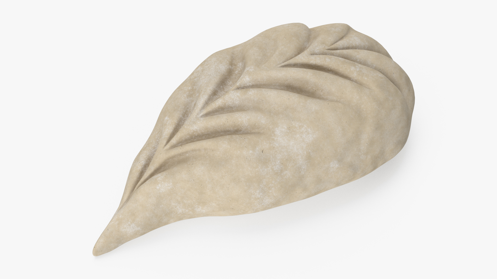 Leaf Shaped Dumpling Raw 3D model
