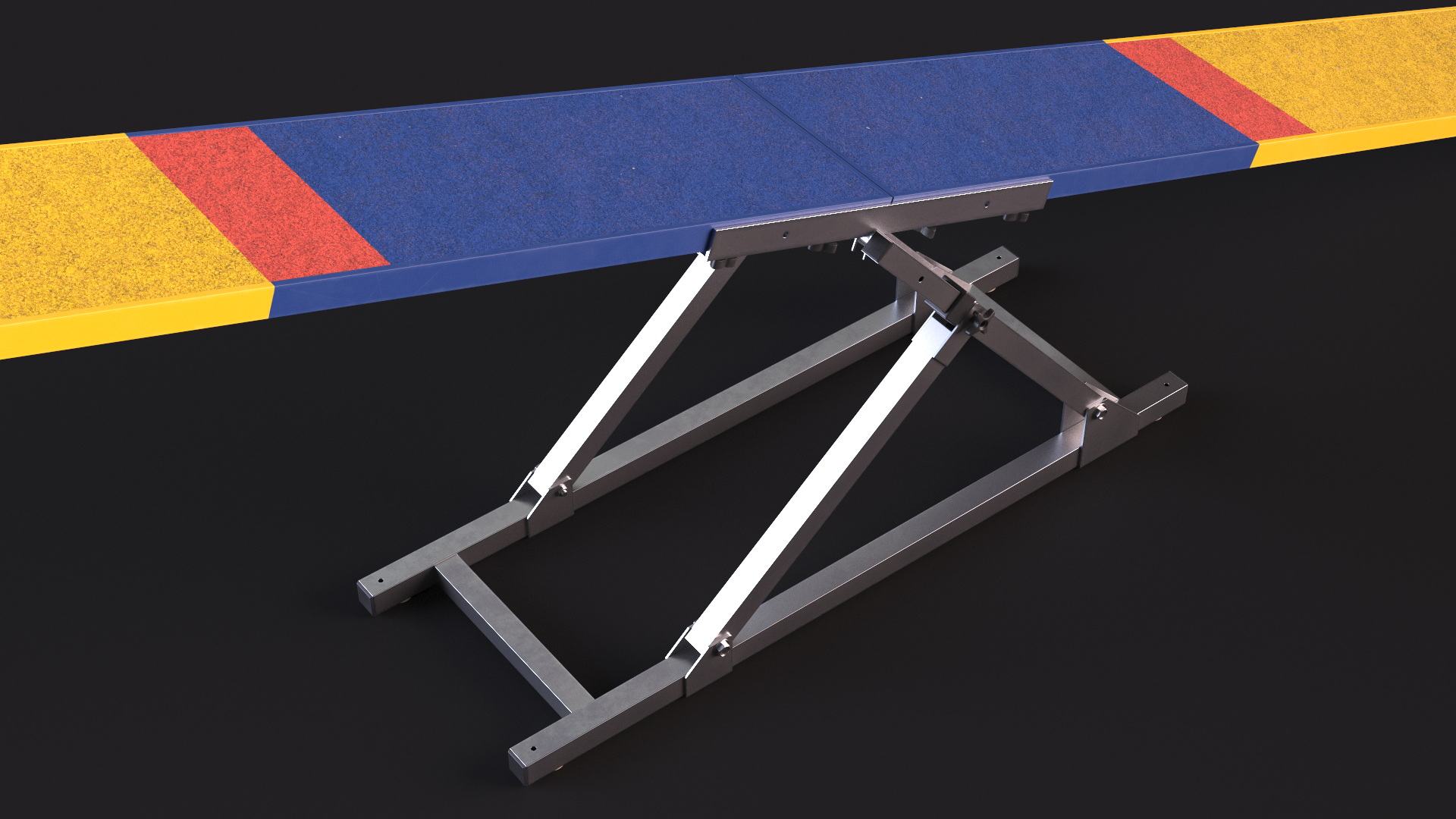 3D Dog Agility Seesaw model