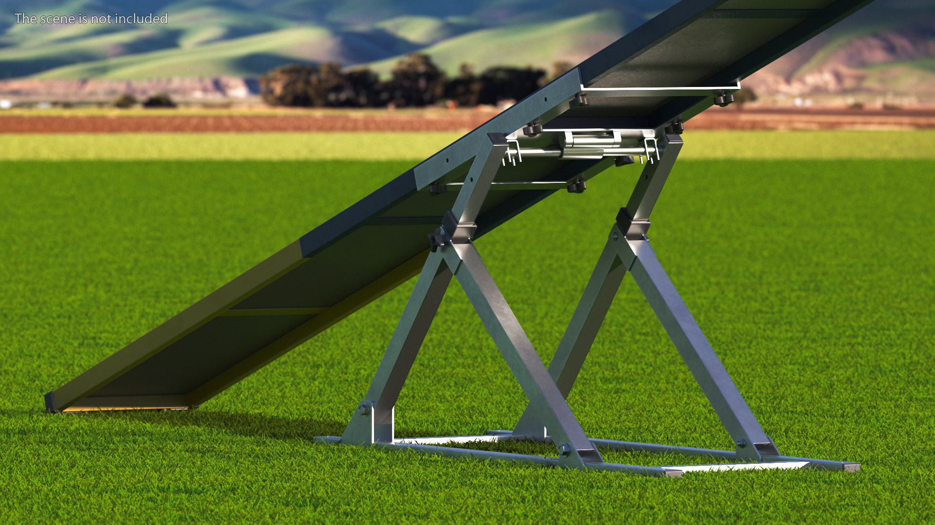 3D Dog Agility Seesaw model