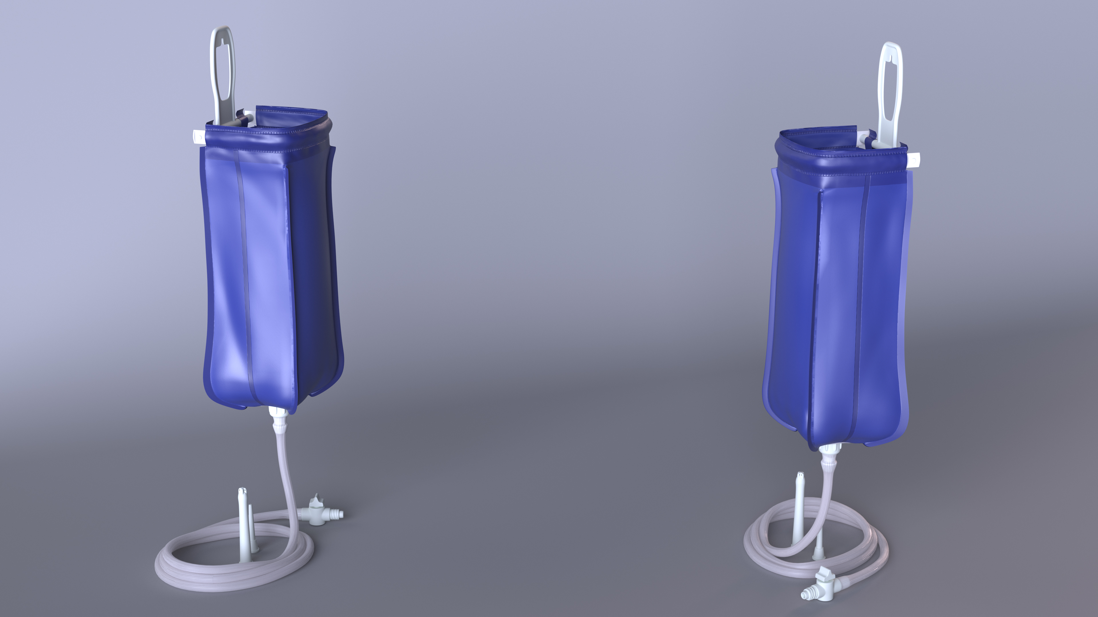 3D model Intestinal Cleansing Irrigation Bag