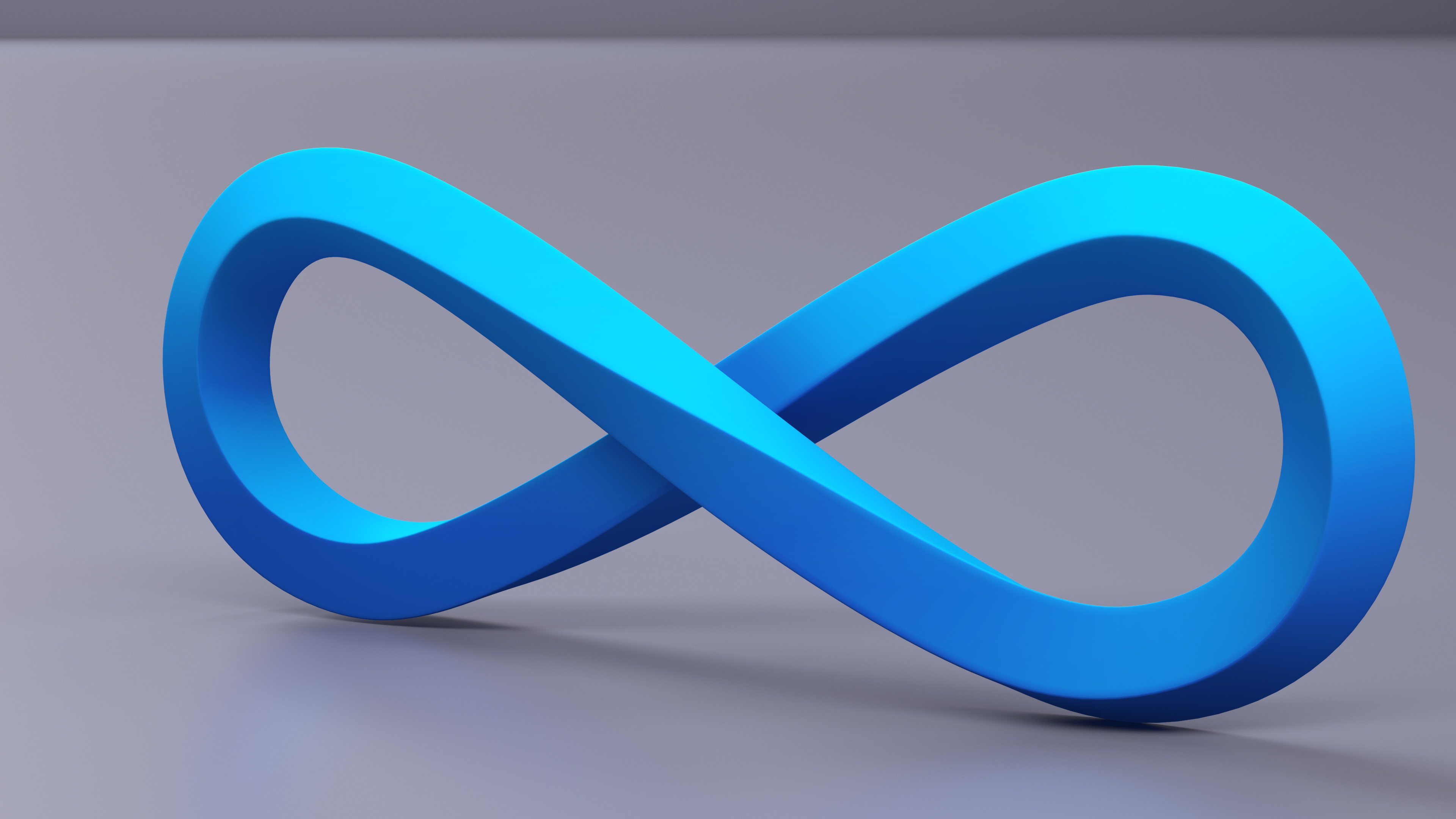 3D Eternity Loop Blue model