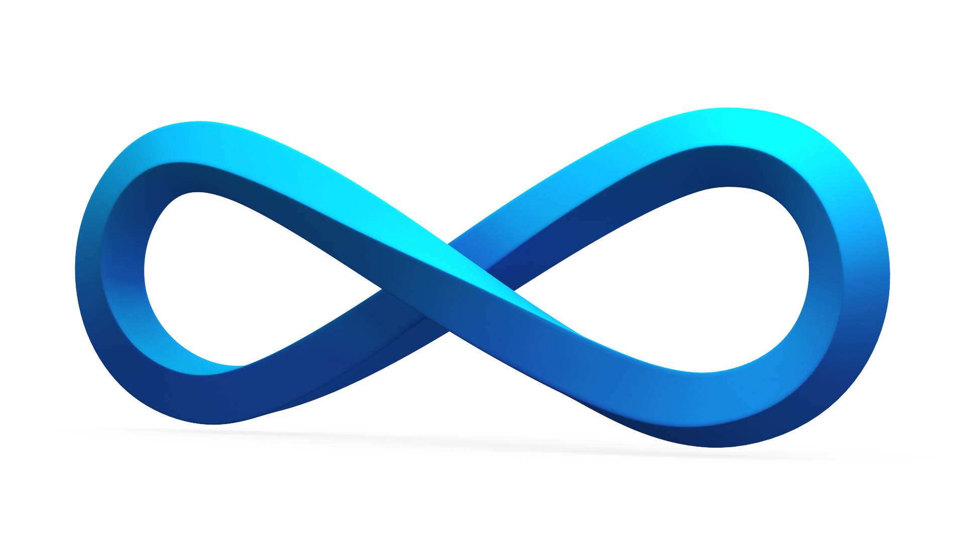3D Eternity Loop Blue model