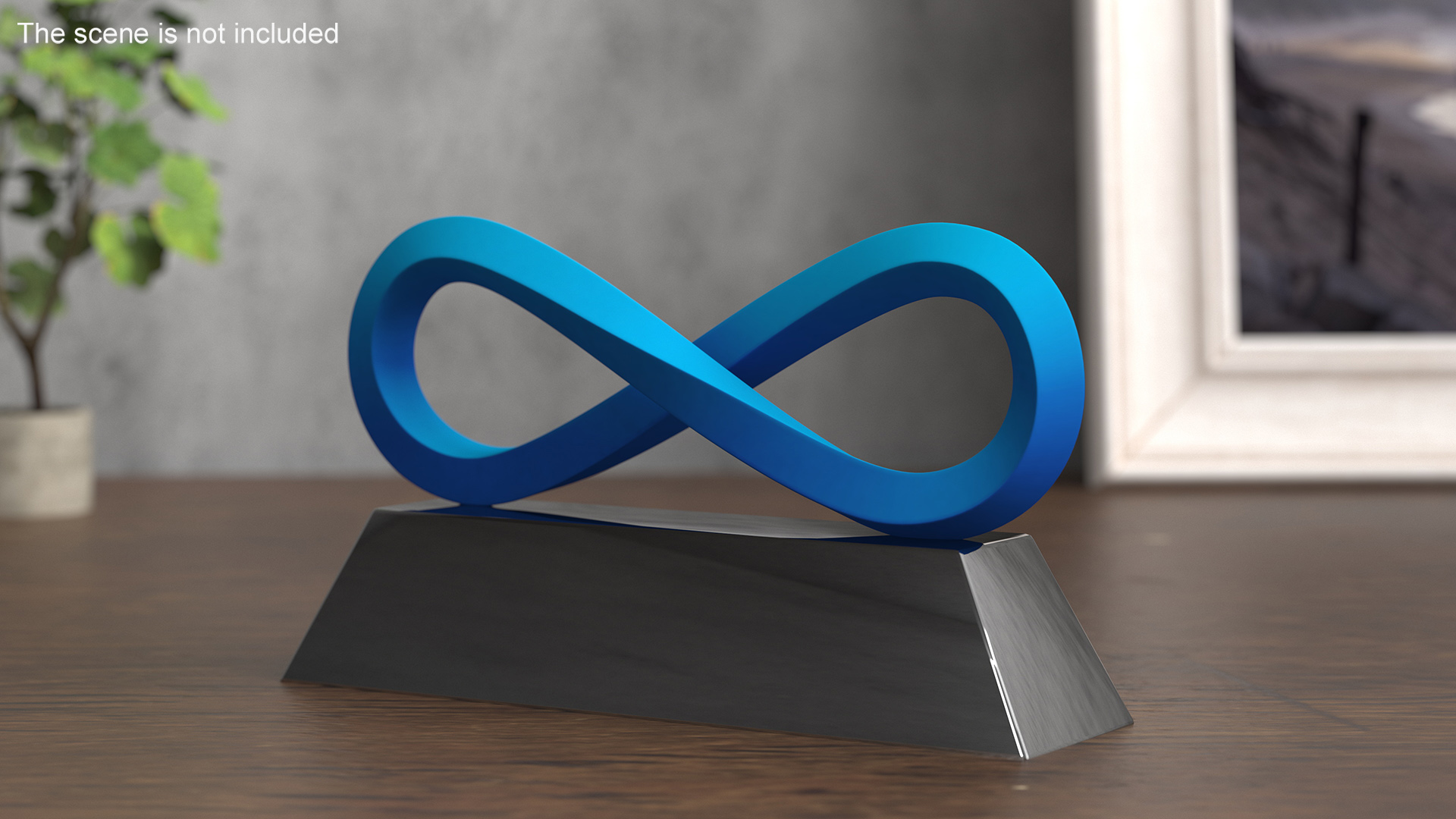 3D Eternity Loop Blue model