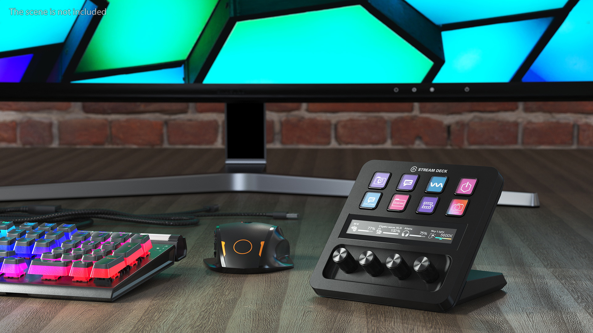 3D Elgato Stream Deck model