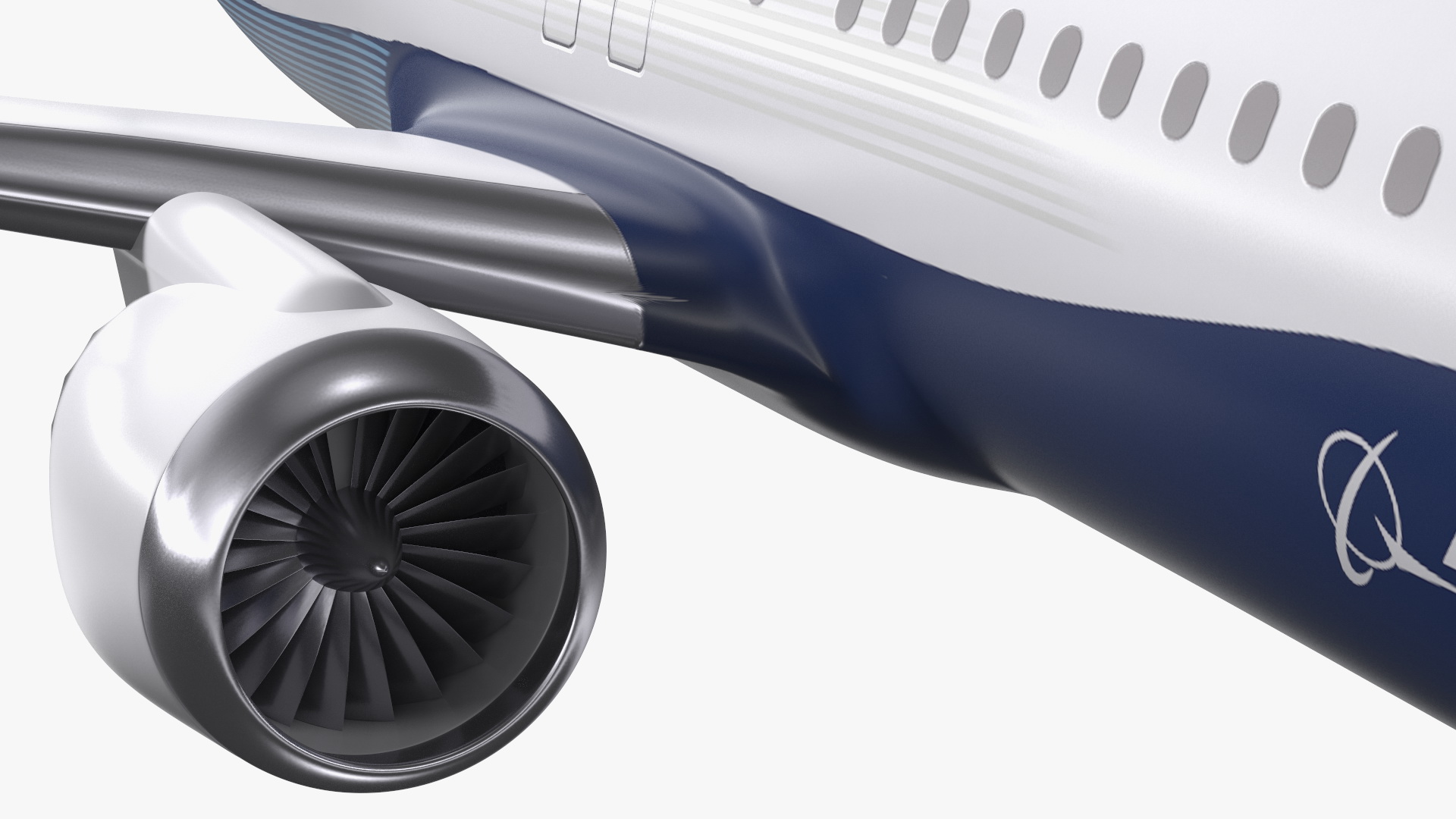 3D Boeing 737 Max 8 Scale Model model