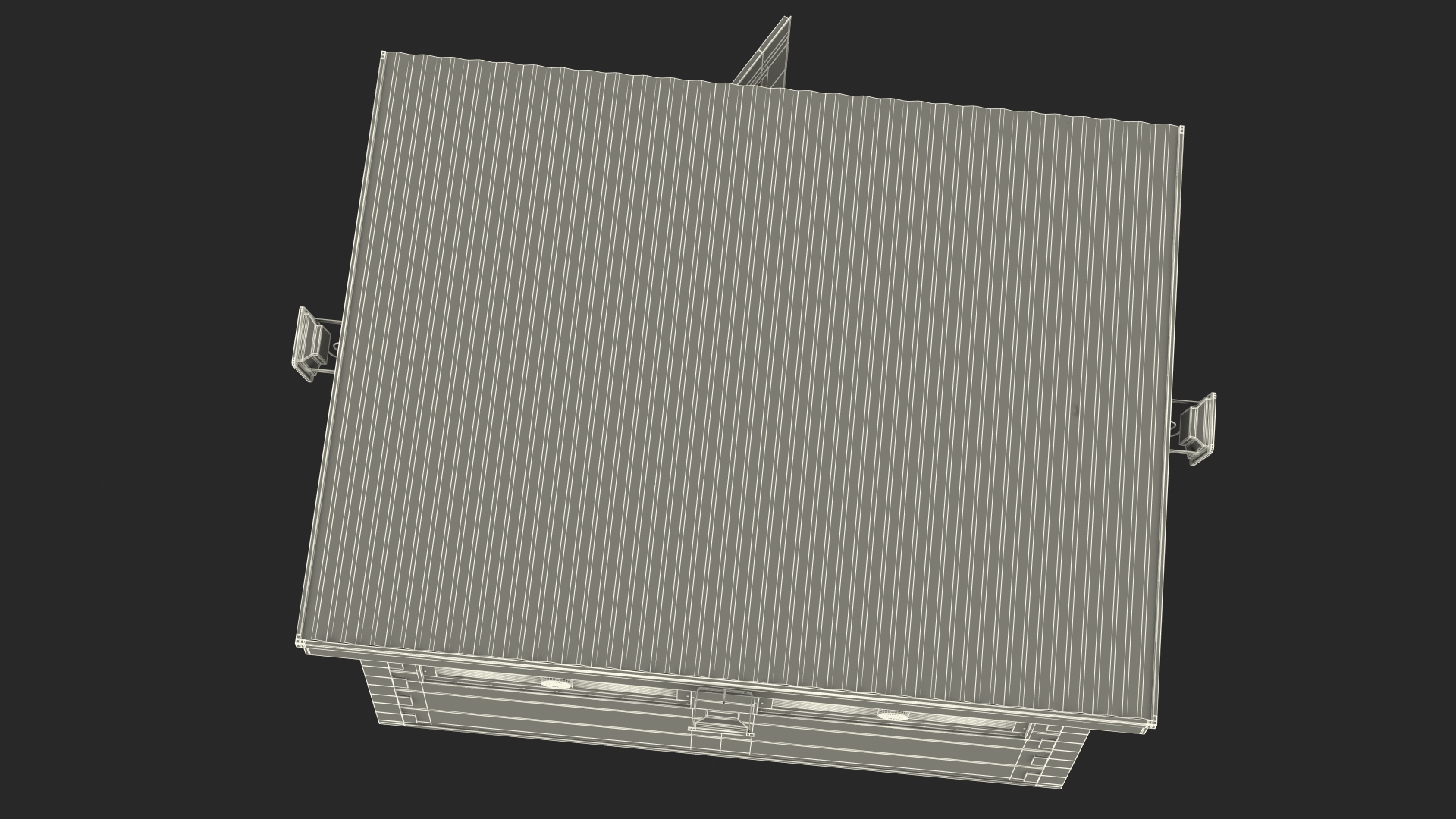 3D Outdoor Bullet Resistant Guard House