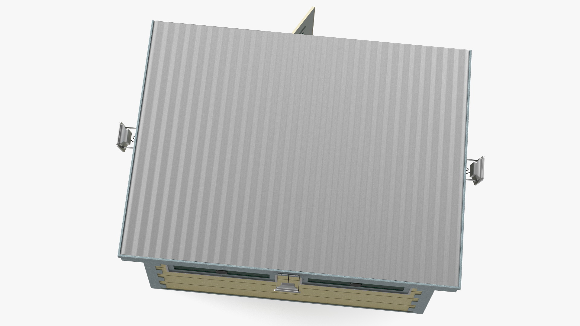 3D Outdoor Bullet Resistant Guard House