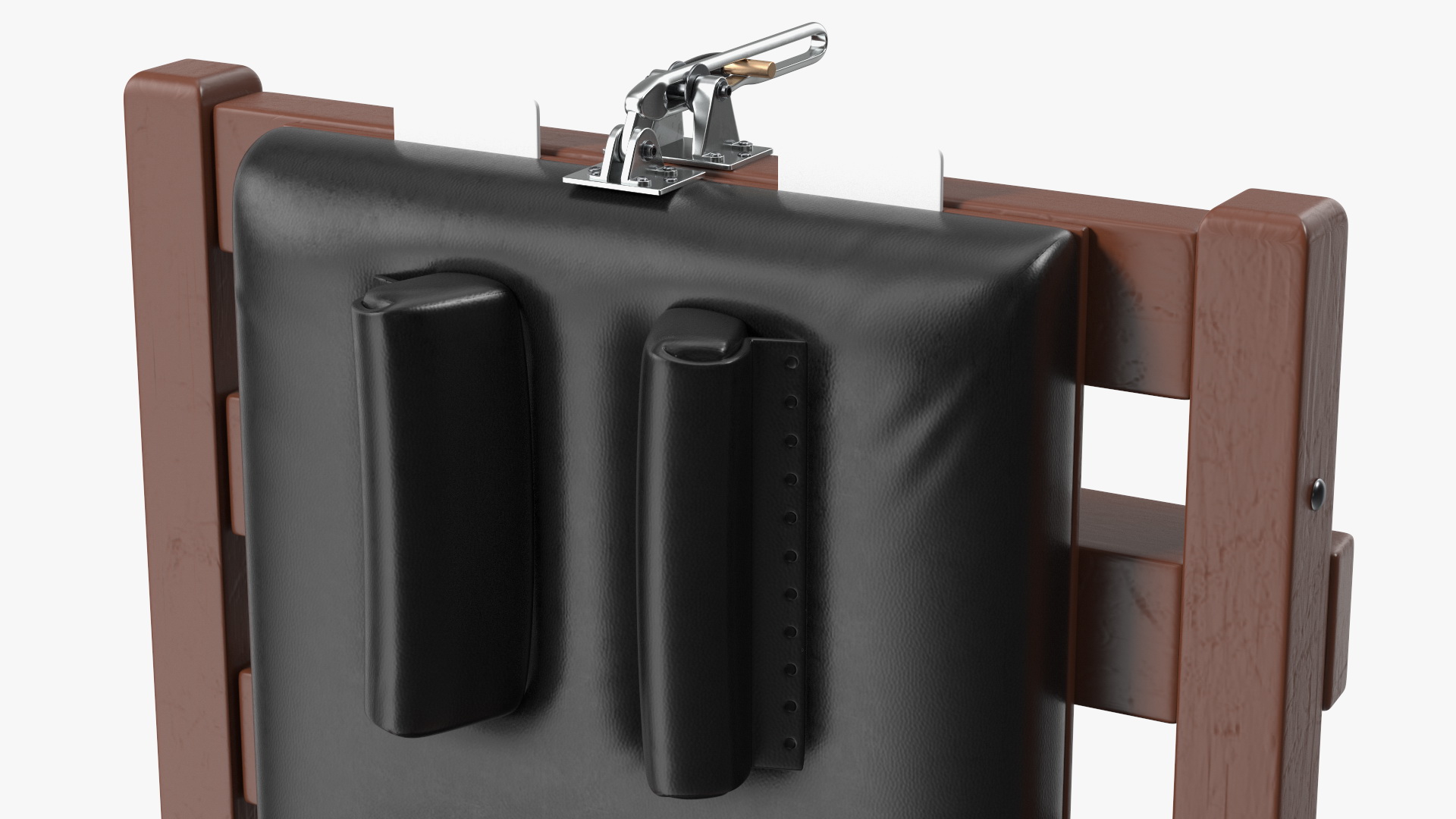 3D Electric Chair with Control Panel model