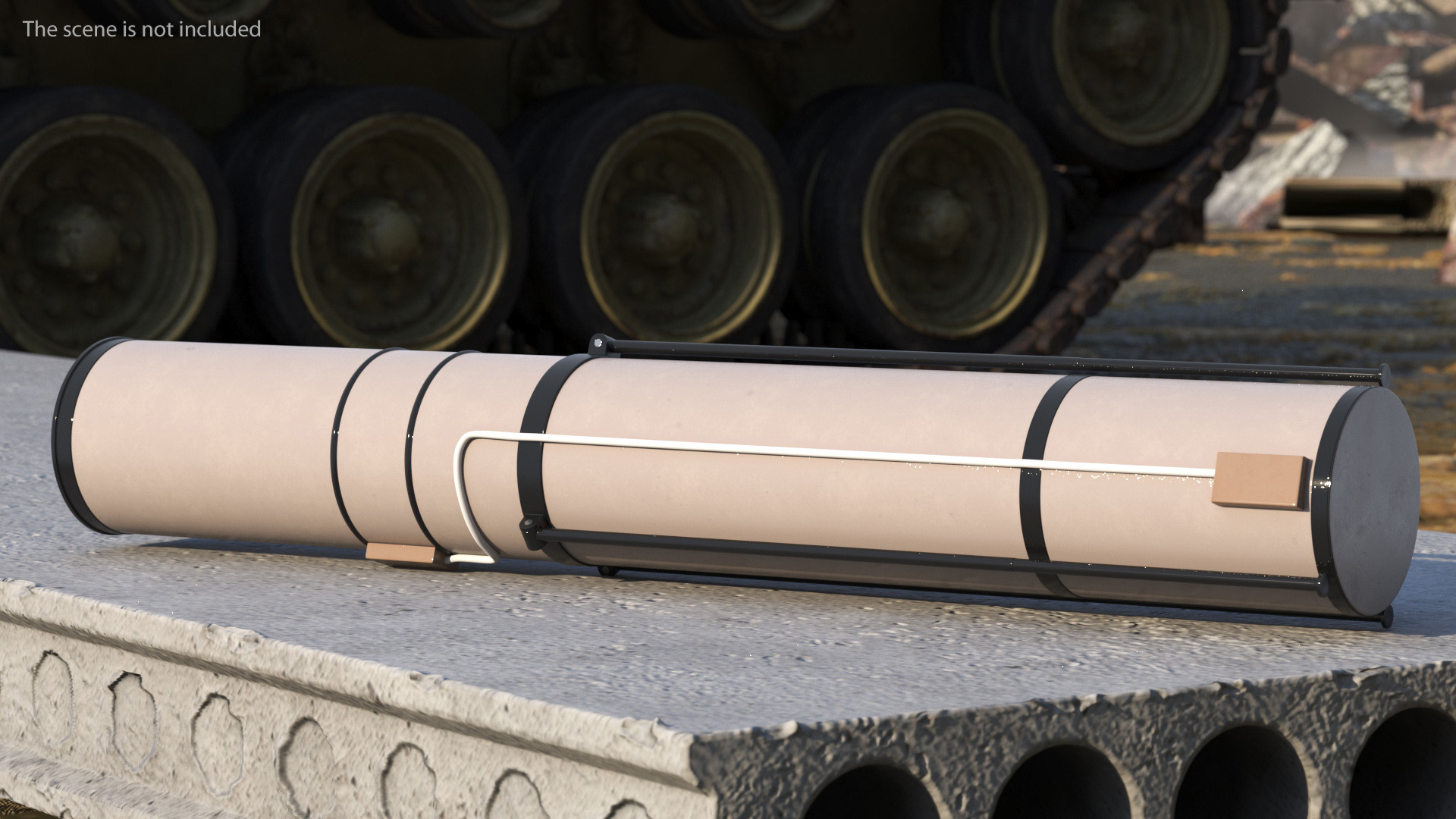 Barrage Ammunition Launcher 3D