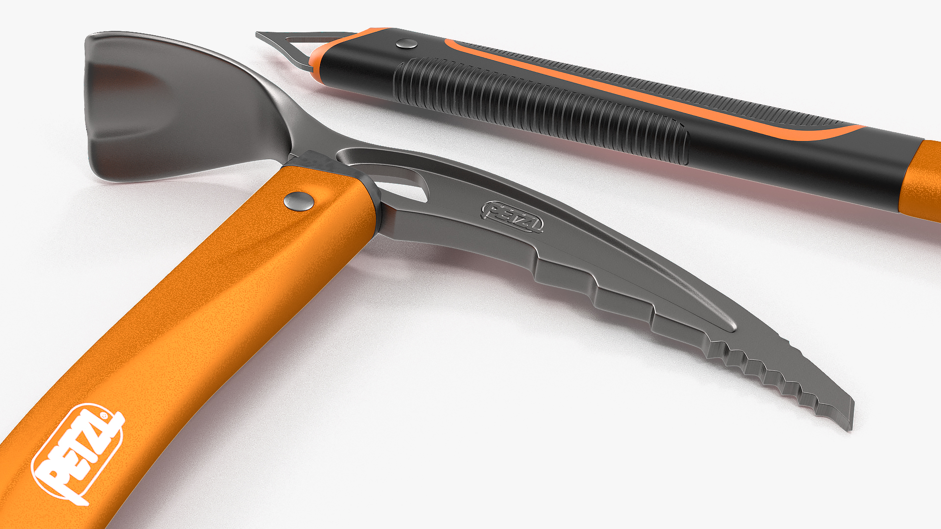 Ice Axe Petzl Summit Evo 3D model