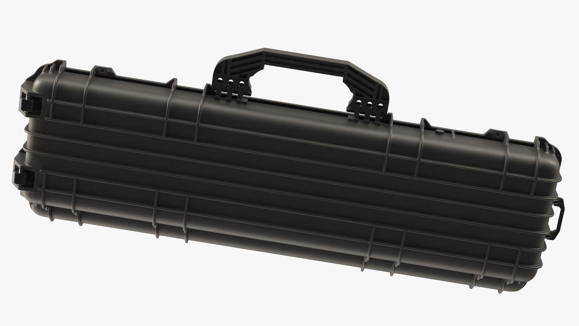 Open Waterproof Rifle Hard Case Black 3D