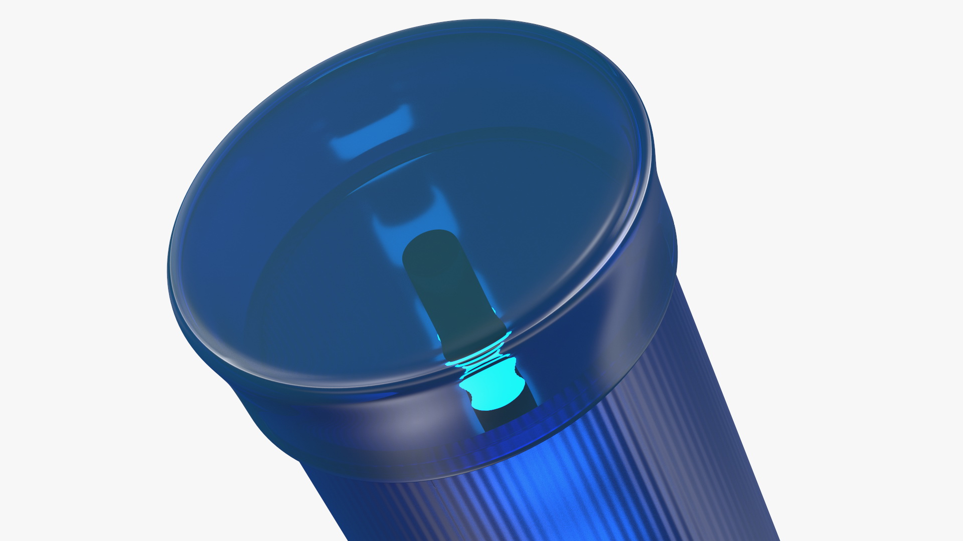 Traffic Control LED Light Wand switched On 3D